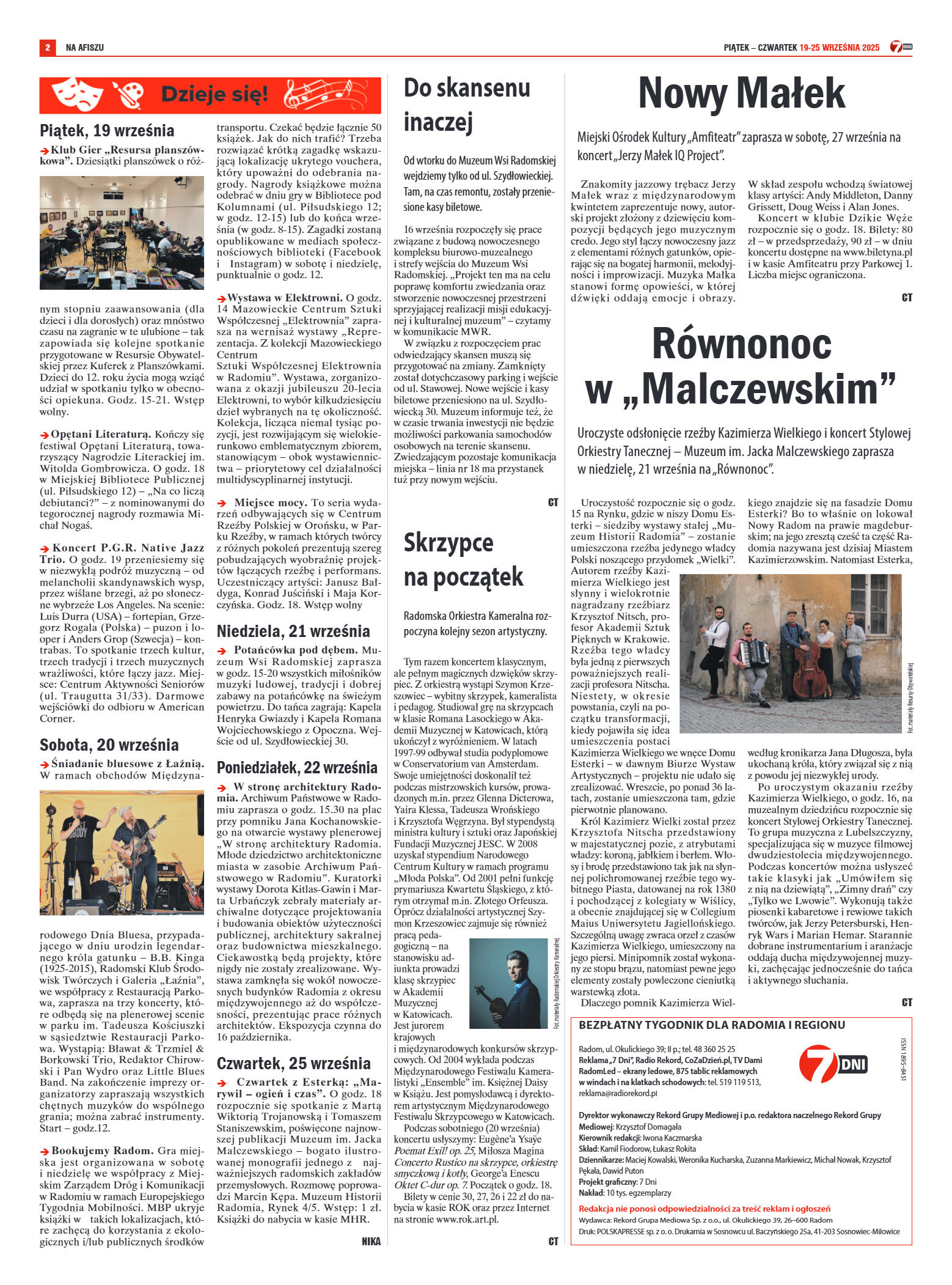 Tygodnik "7 Dni" nr 963 z dn. 19.09. 2025 r. - strona 2