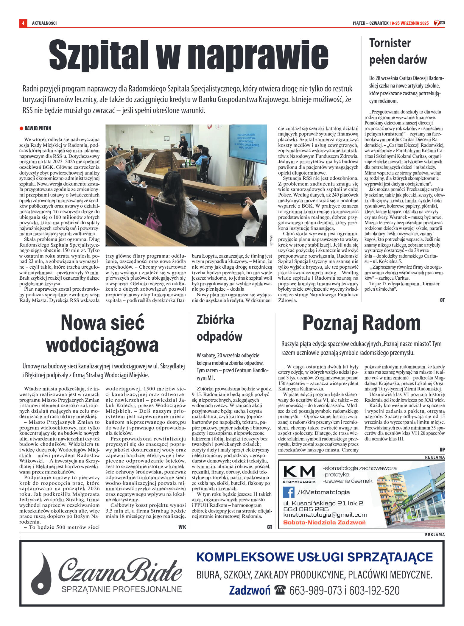 Tygodnik "7 Dni" nr 963 z dn. 19.09. 2025 r. - strona 4