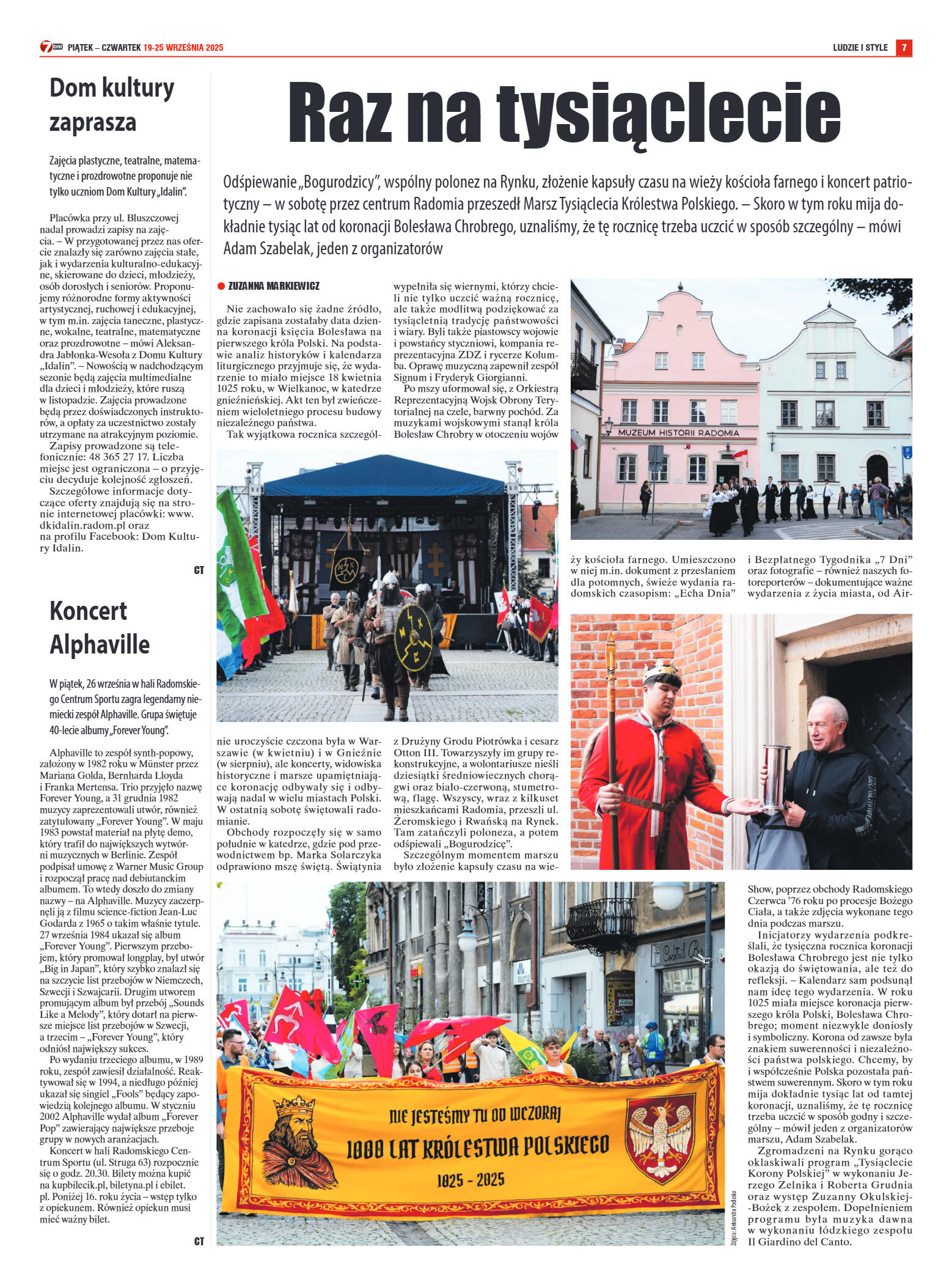 Tygodnik "7 Dni" nr 963 z dn. 19.09. 2025 r. - strona 7