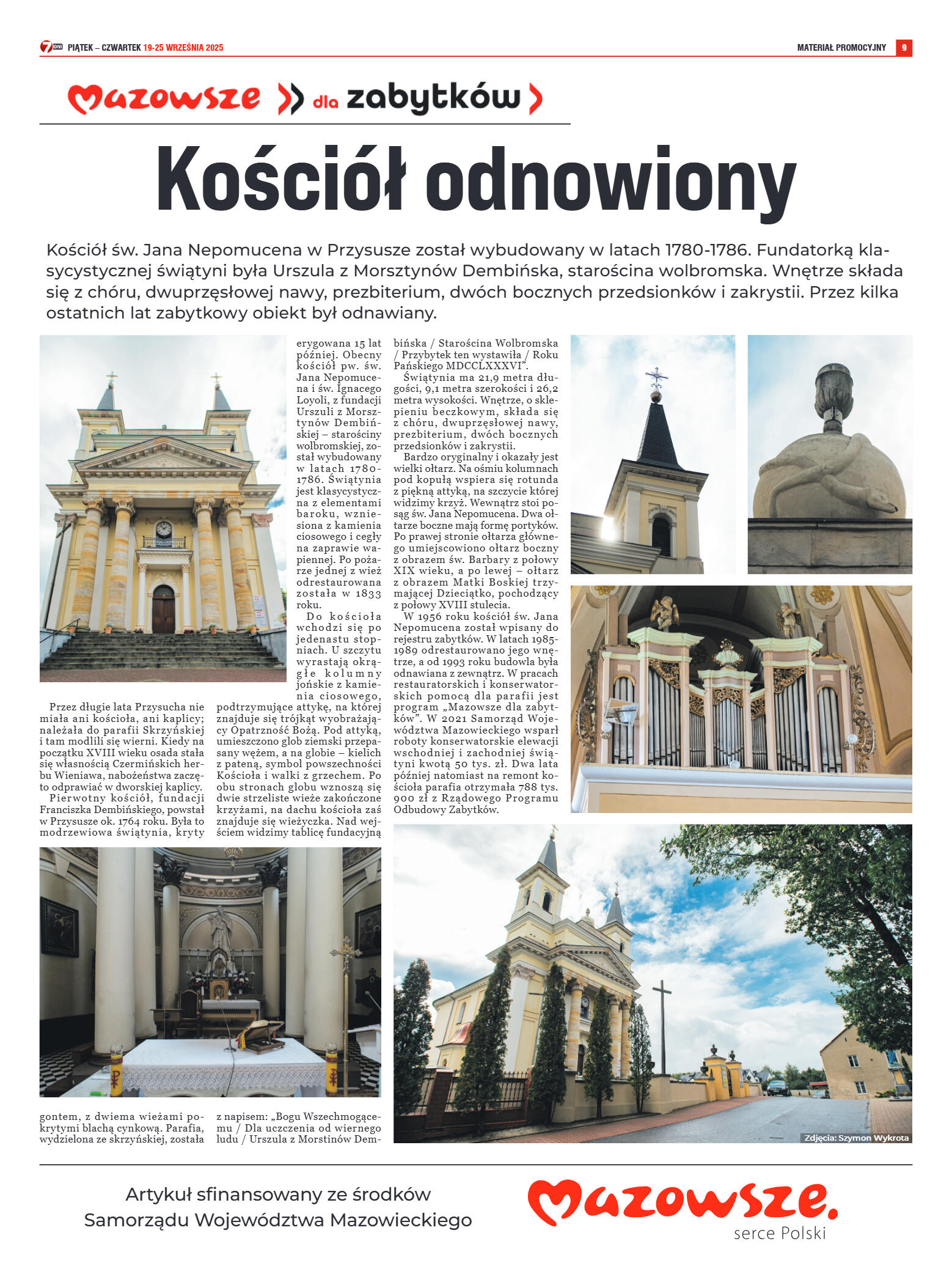 Tygodnik "7 Dni" nr 963 z dn. 19.09. 2025 r. - strona 9