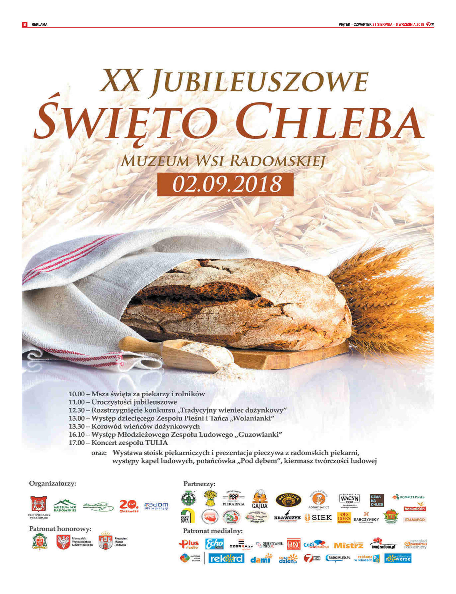 Tygodnik "7 Dni" nr 650 z 31.08.2018 - strona 8