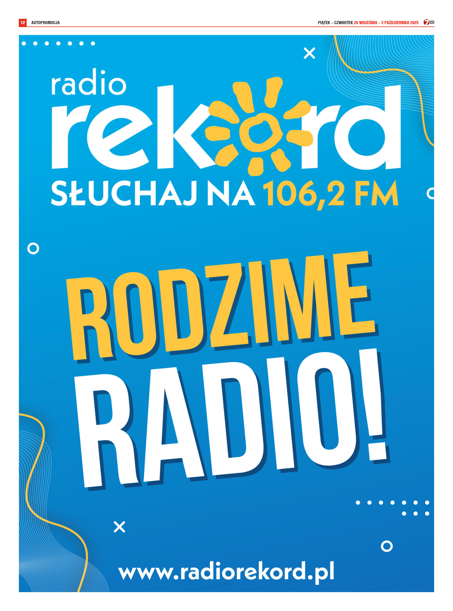 Tygodnik "7 Dni" nr 964 z dn. 26.09. 2025 r. - strona 12