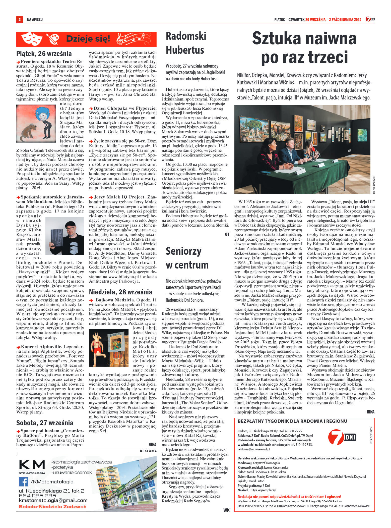 Tygodnik "7 Dni" nr 964 z dn. 26.09. 2025 r. - strona 2