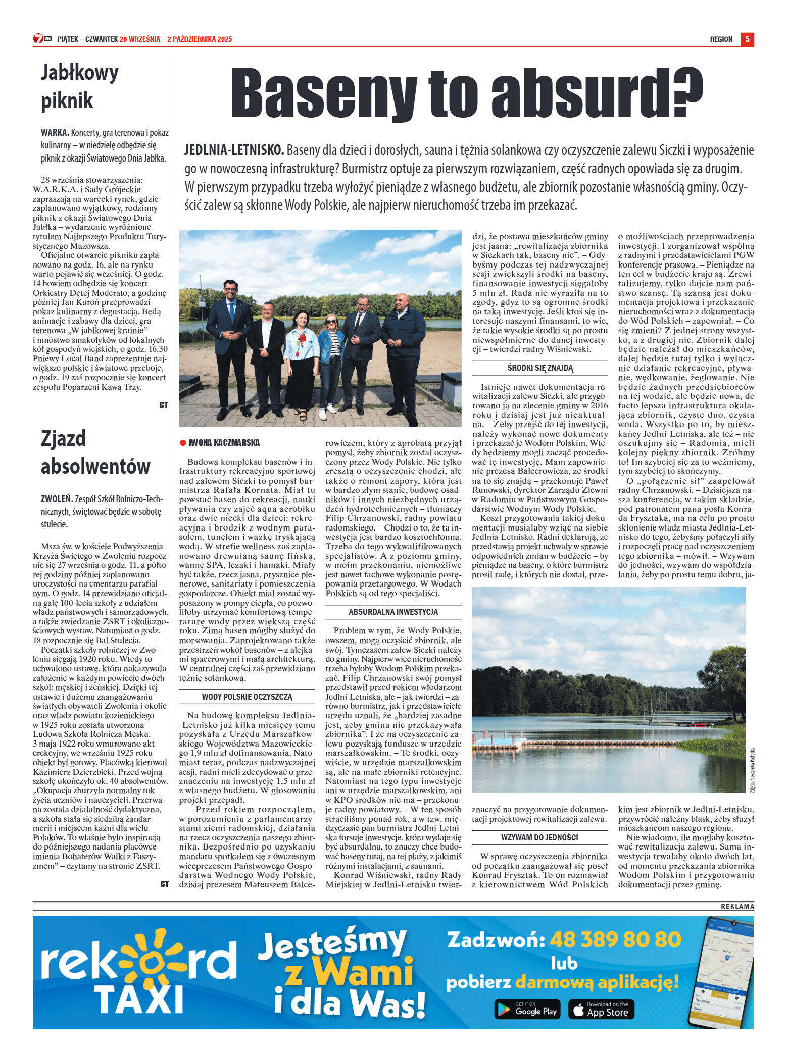 Tygodnik "7 Dni" nr 964 z dn. 26.09. 2025 r. - strona 5