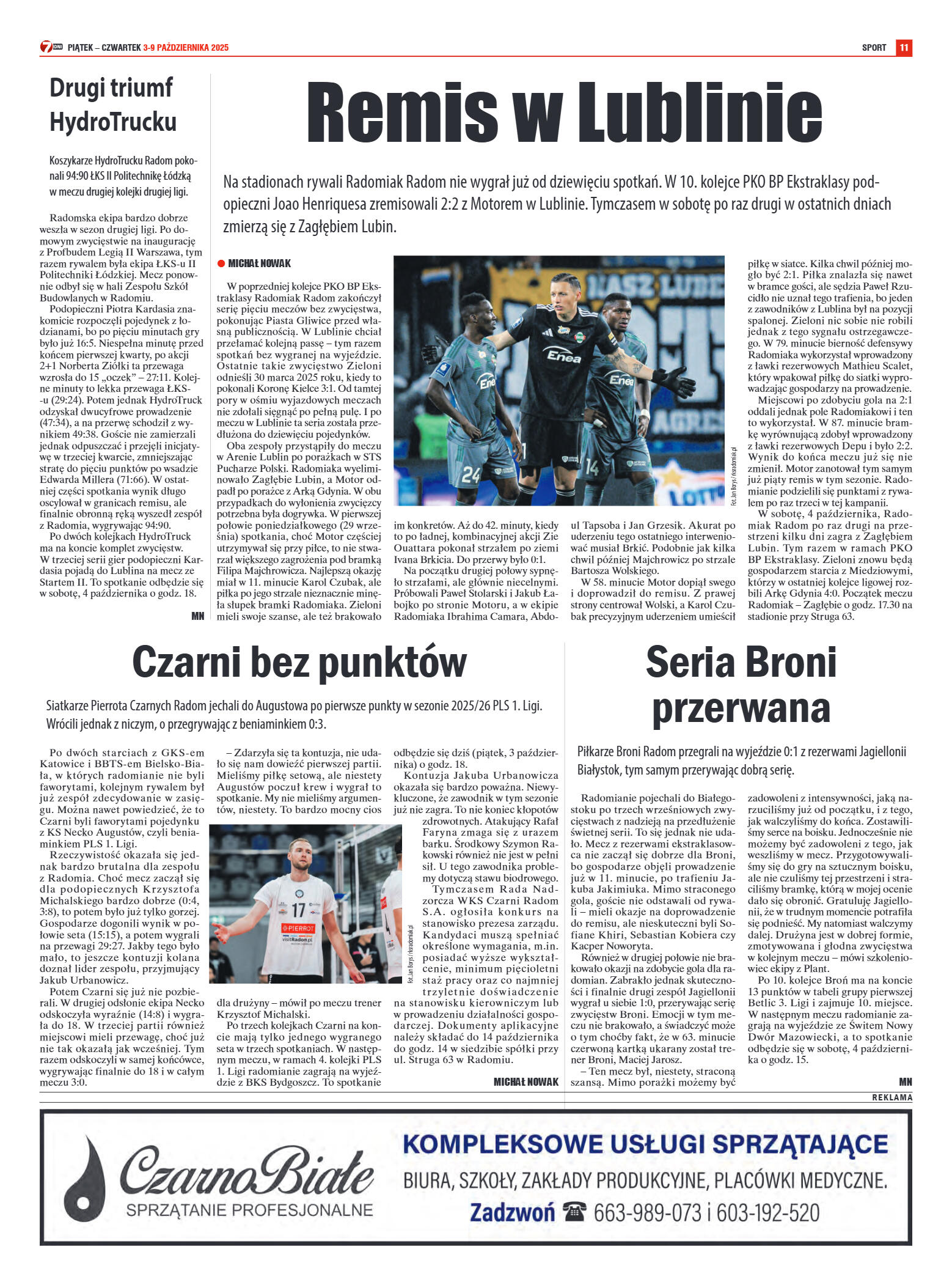 Tygodnik "7 Dni" nr 965 z dn. 03.10. 2025 r. - strona 11