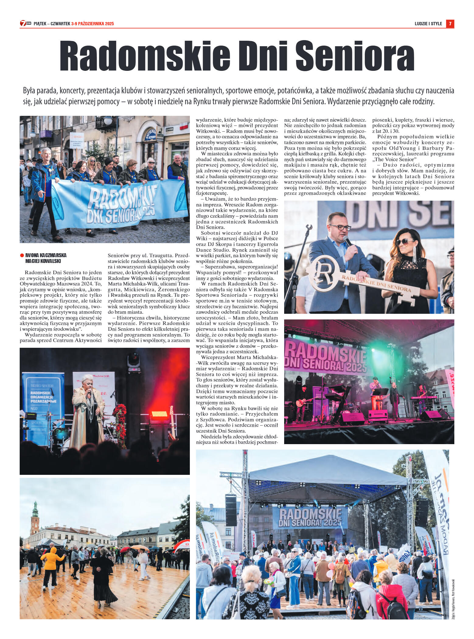 Tygodnik "7 Dni" nr 965 z dn. 03.10. 2025 r. - strona 7