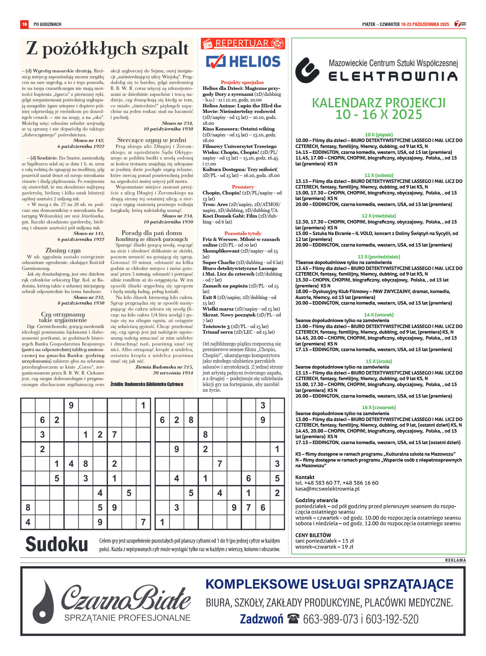 Tygodnik "7 Dni" nr 966 z dn. 10.10. 2025 r. - strona 10