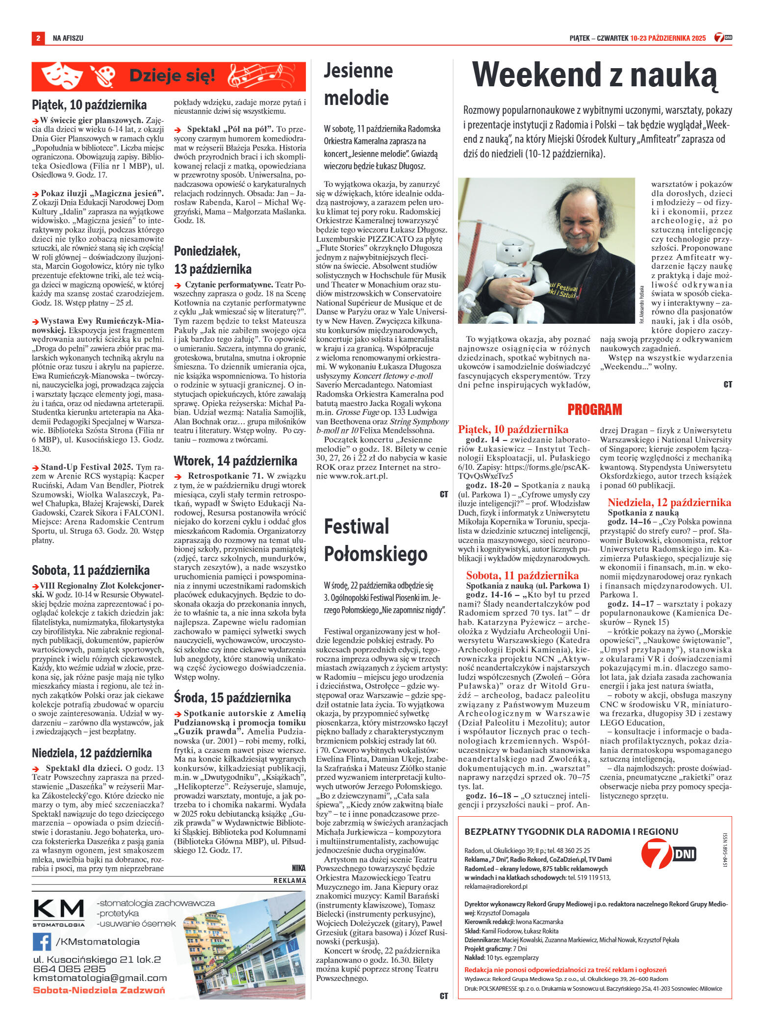 Tygodnik "7 Dni" nr 966 z dn. 10.10. 2025 r. - strona 2