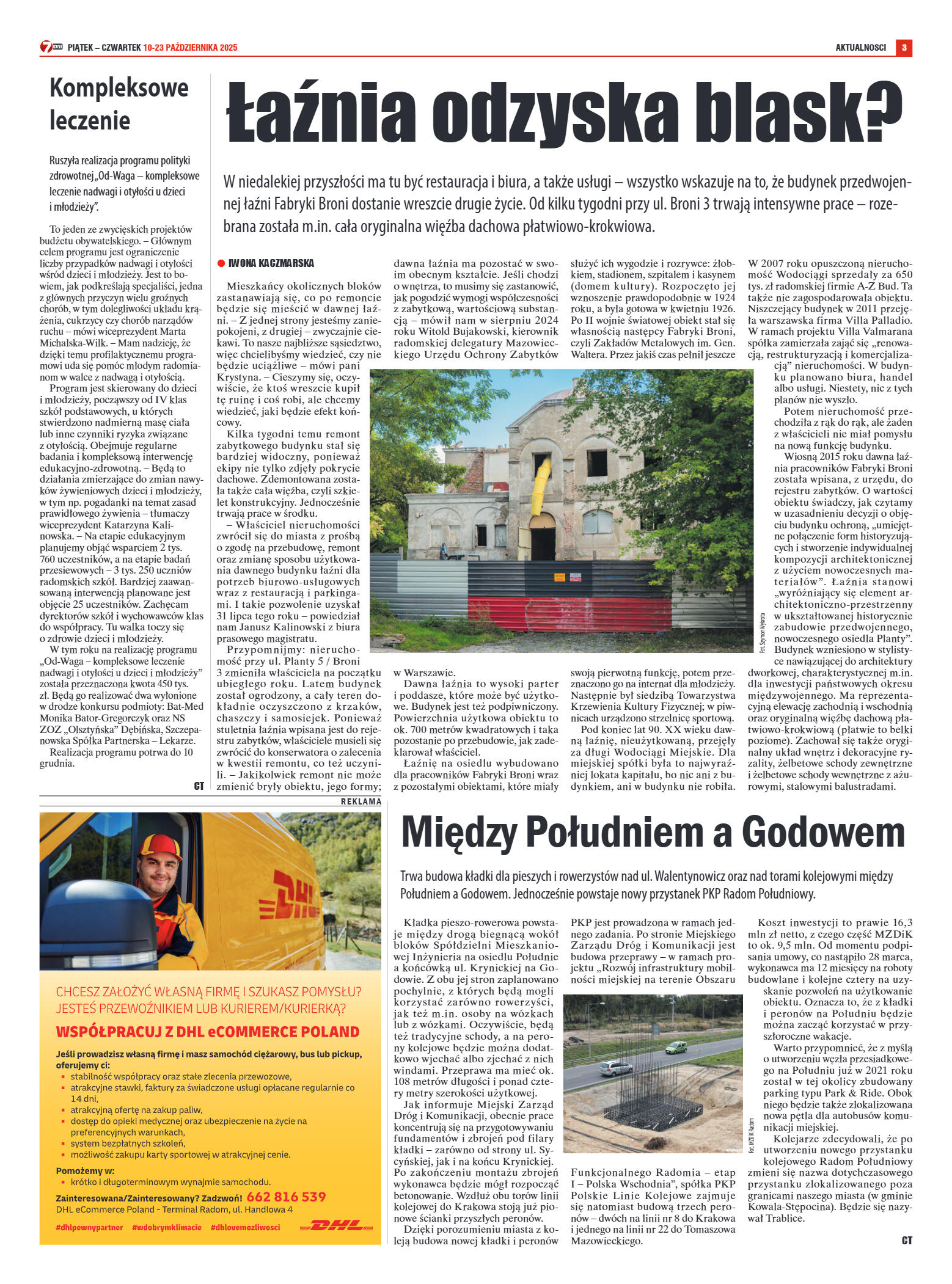 Tygodnik "7 Dni" nr 966 z dn. 10.10. 2025 r. - strona 3