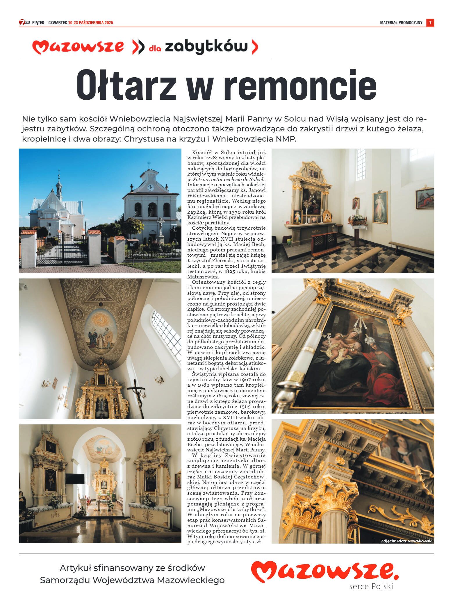 Tygodnik "7 Dni" nr 966 z dn. 10.10. 2025 r. - strona 7