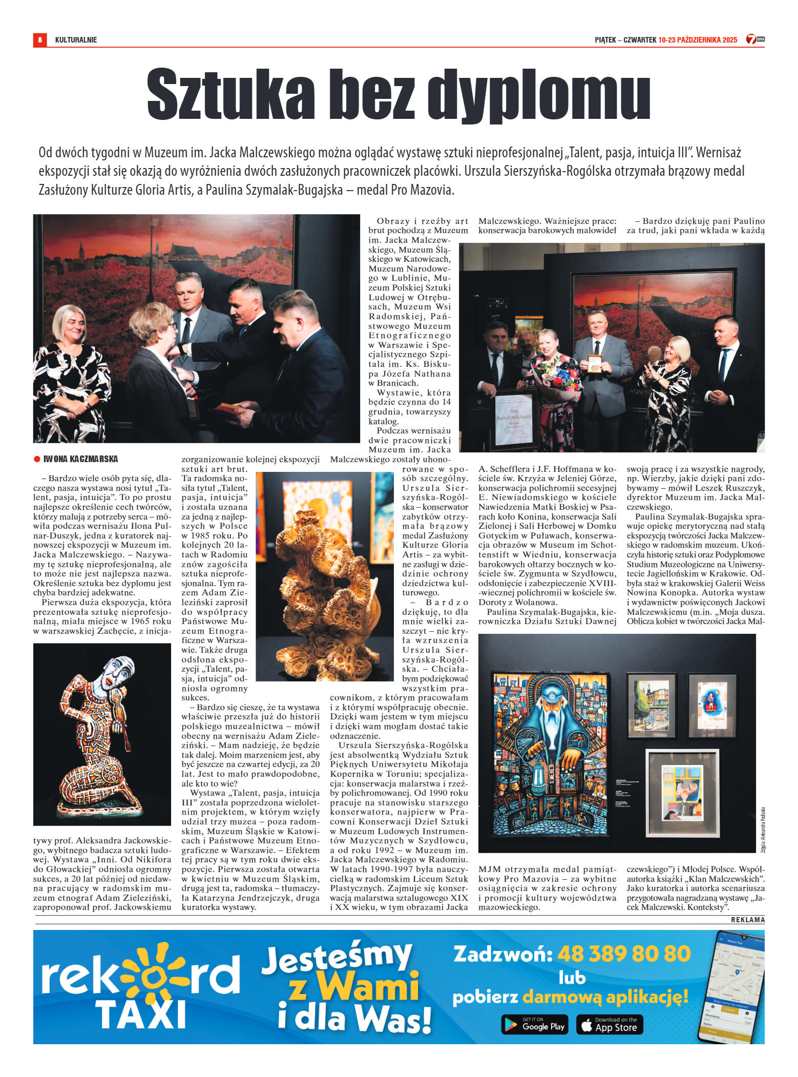 Tygodnik "7 Dni" nr 966 z dn. 10.10. 2025 r. - strona 8