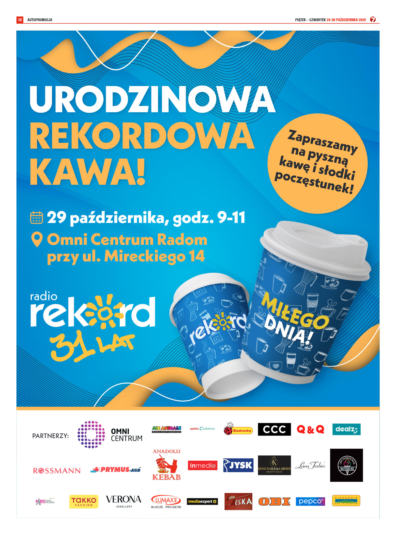 Tygodnik "7 Dni" nr 967 z dn. 24.10. 2025 r. - strona 12