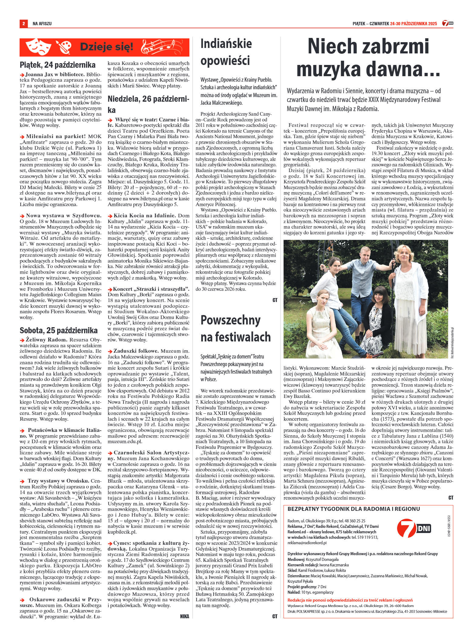 Tygodnik "7 Dni" nr 967 z dn. 24.10. 2025 r. - strona 2