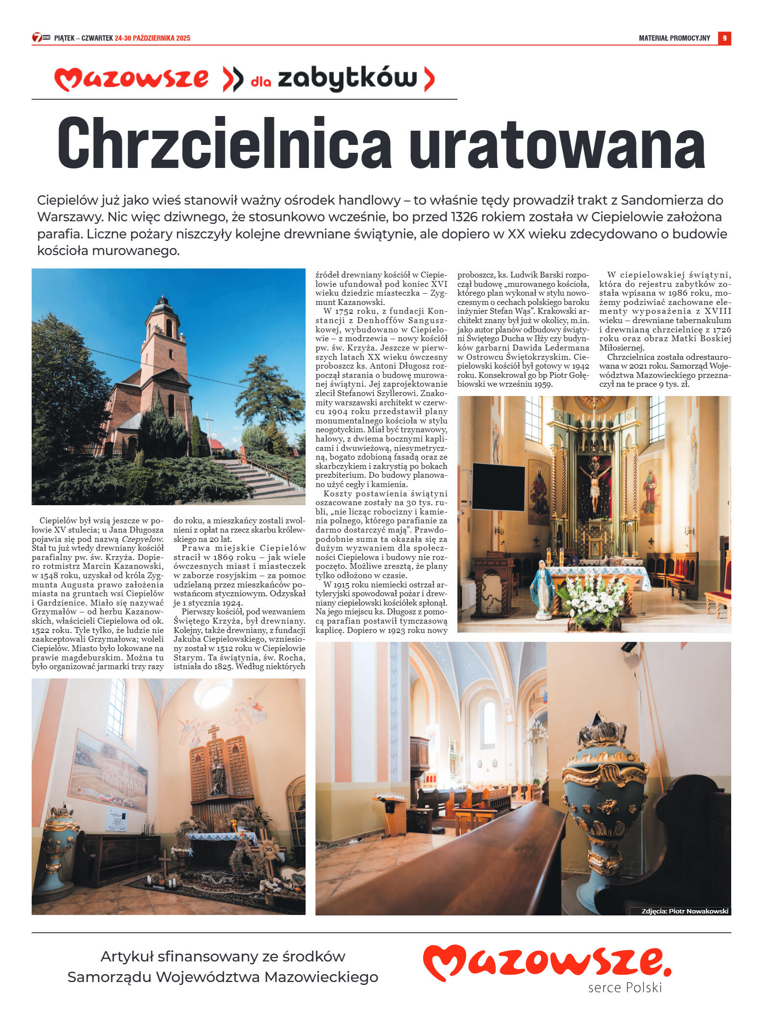 Tygodnik "7 Dni" nr 967 z dn. 24.10. 2025 r. - strona 9