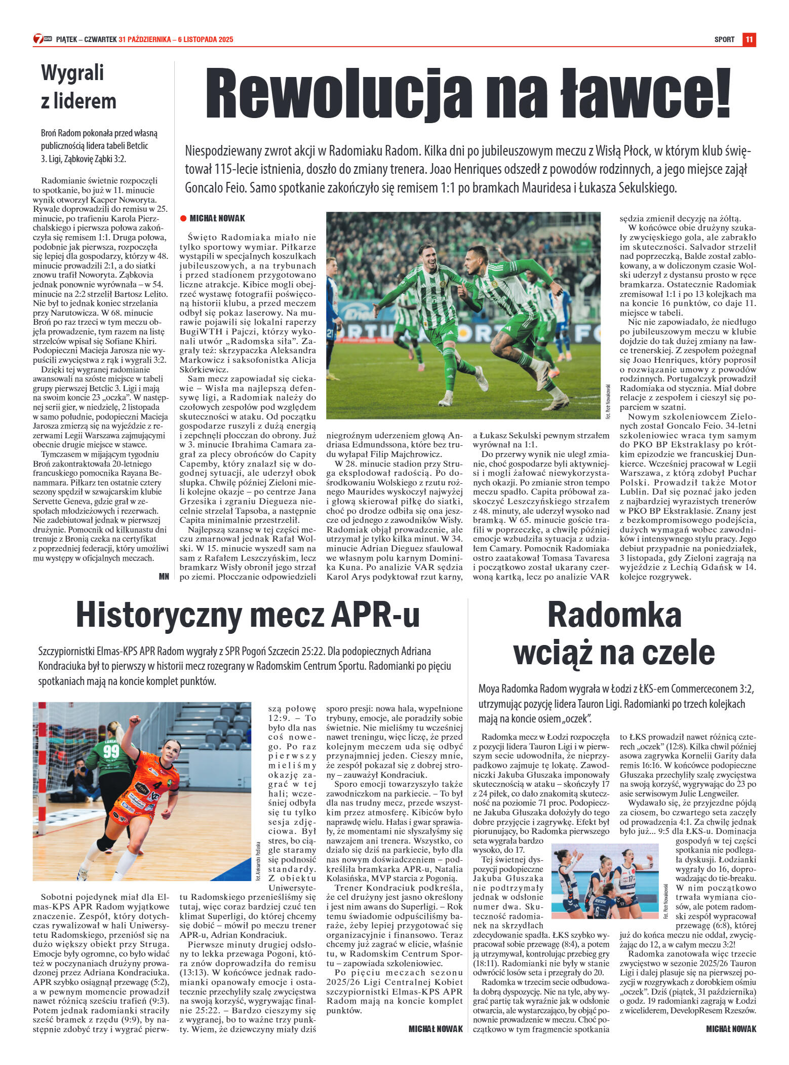 Tygodnik "7 Dni" nr 968 z dn. 31.10. 2025 r. - strona 11