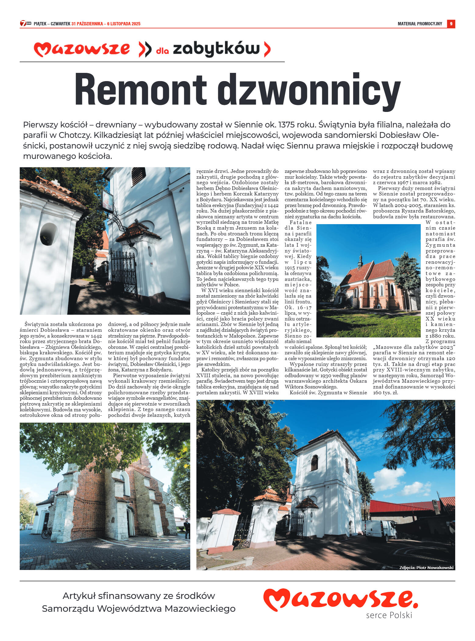 Tygodnik "7 Dni" nr 968 z dn. 31.10. 2025 r. - strona 9