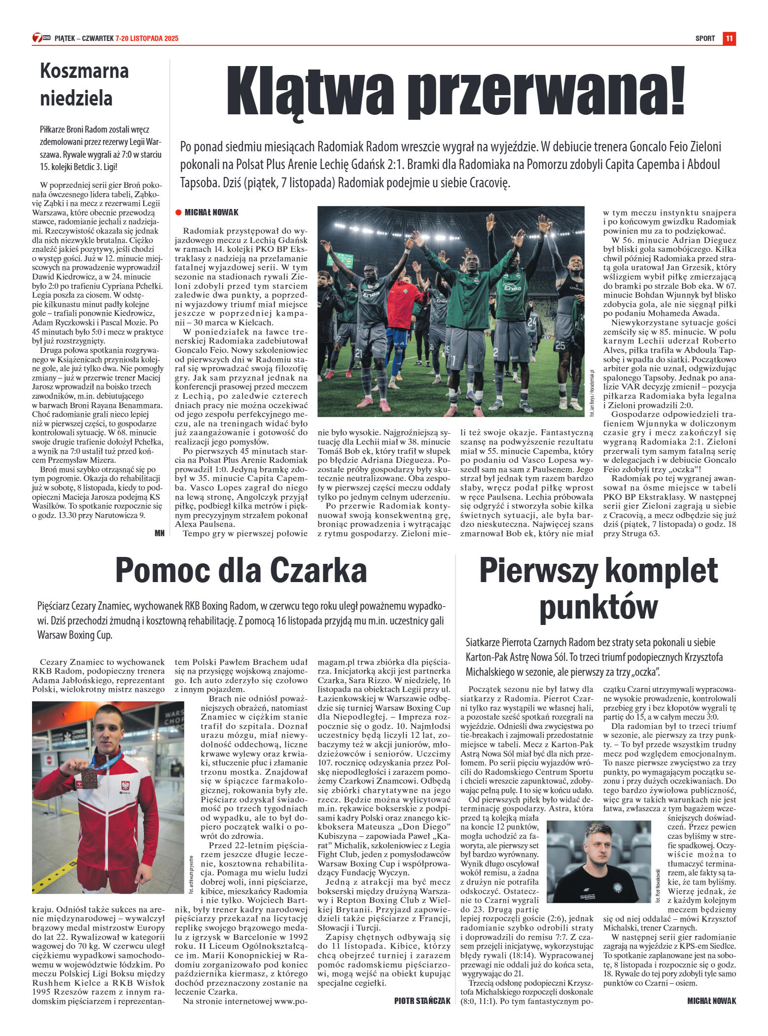 Tygodnik "7 Dni" nr 969 z dn. 7.11.2025 r. - strona 11