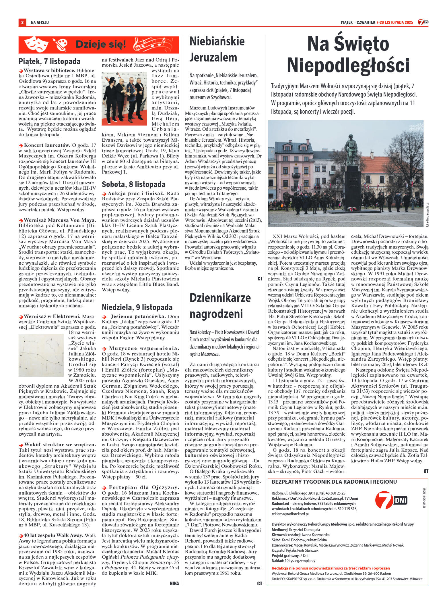 Tygodnik "7 Dni" nr 969 z dn. 7.11.2025 r. - strona 2