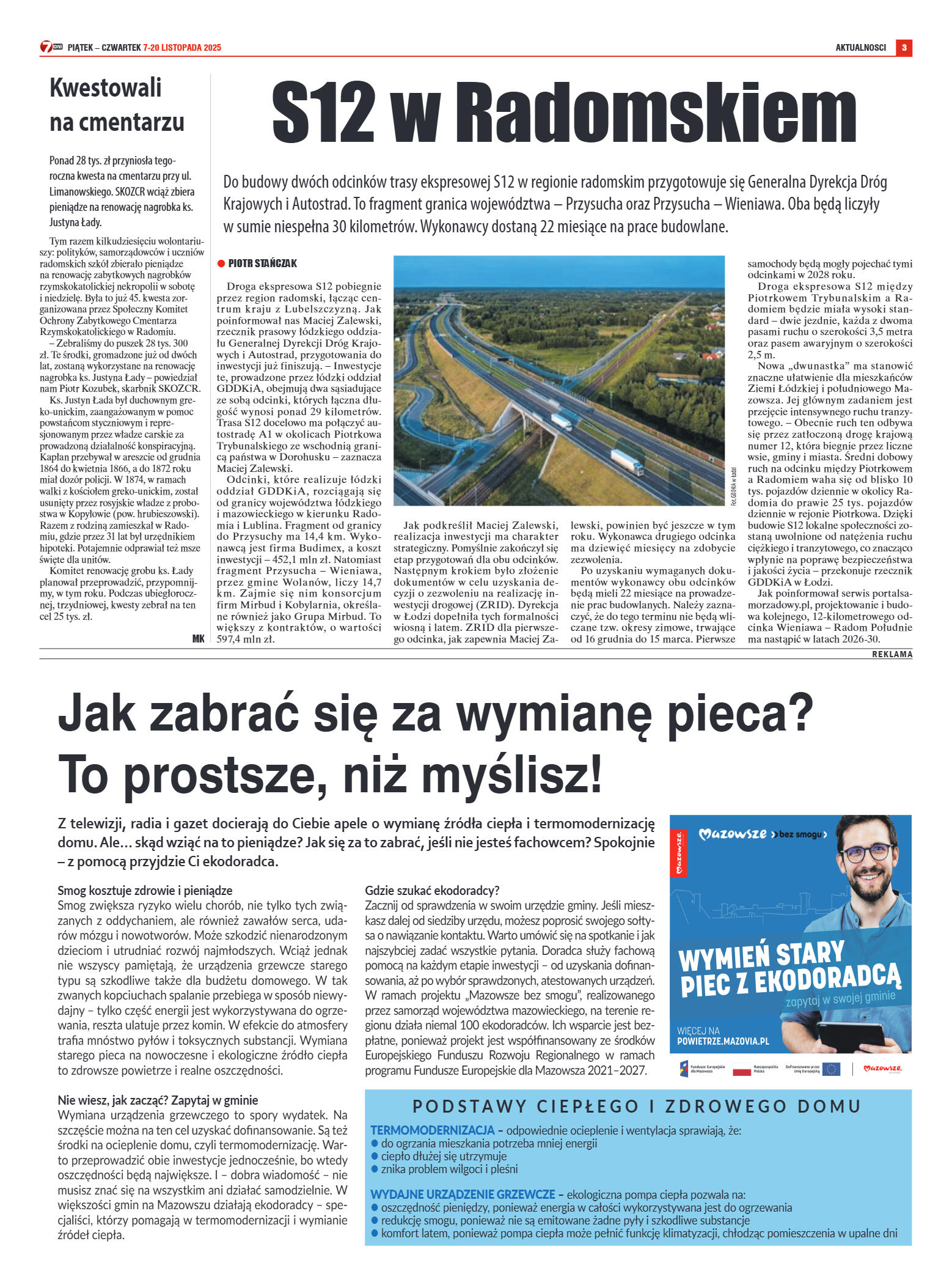 Tygodnik "7 Dni" nr 969 z dn. 7.11.2025 r. - strona 3