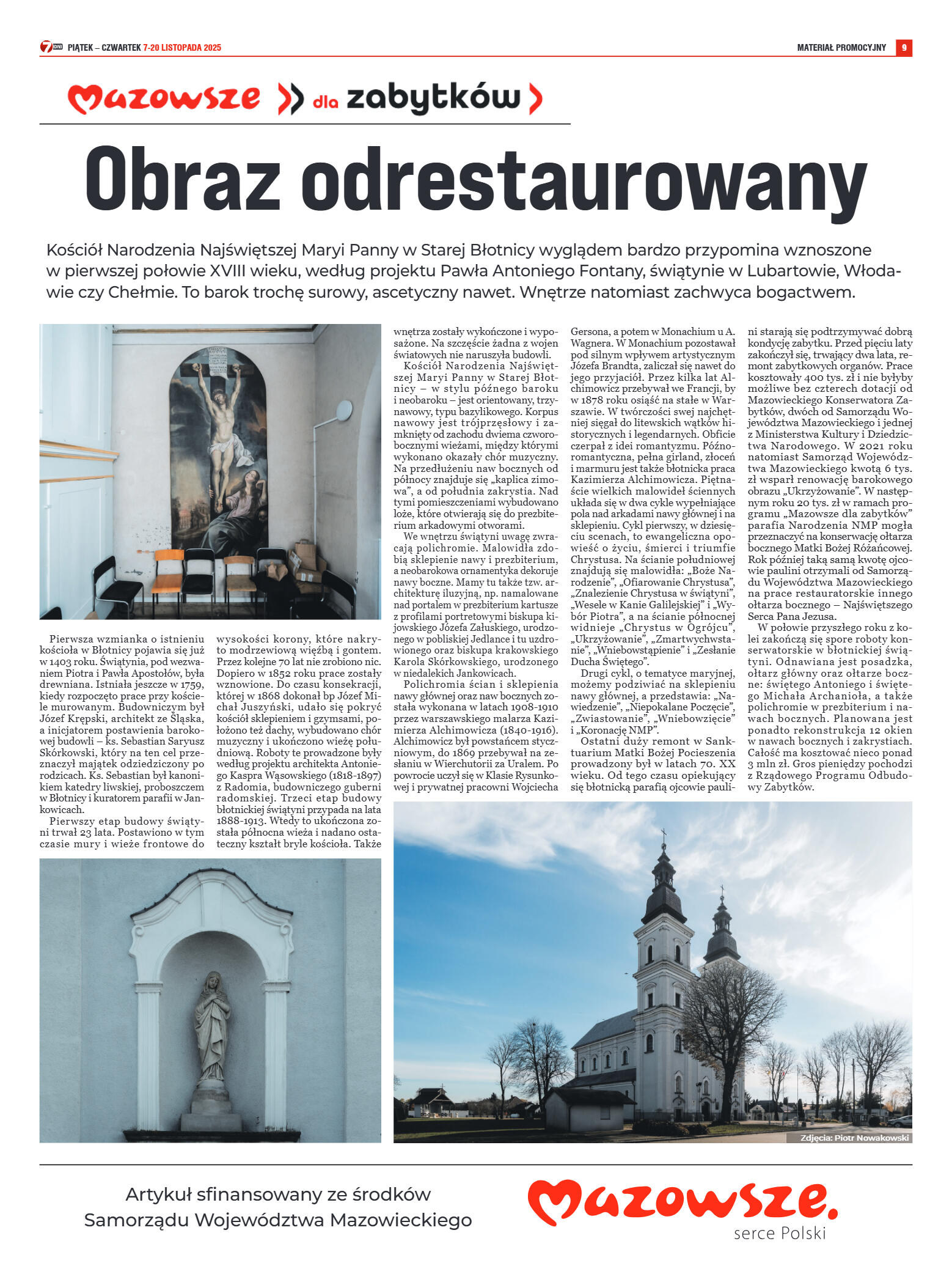 Tygodnik "7 Dni" nr 969 z dn. 7.11.2025 r. - strona 9