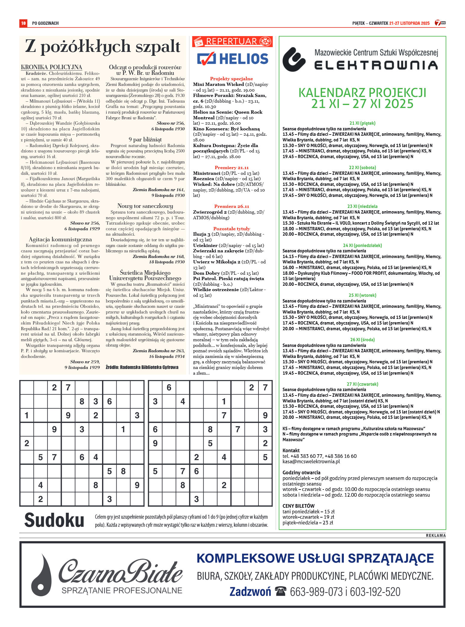 Tygodnik "7 Dni" nr 970 z dn. 21.11. 2025 r. - strona 10