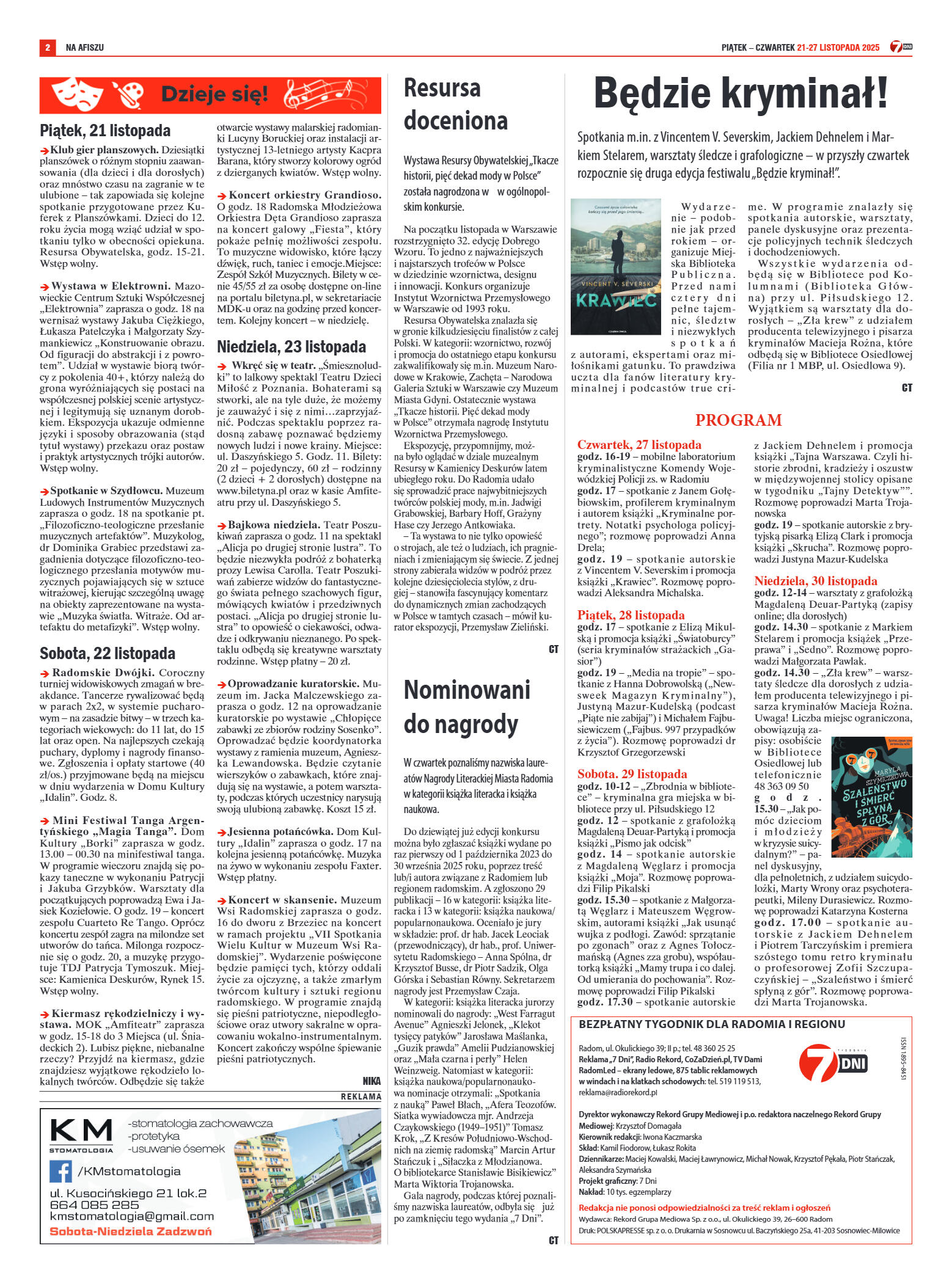 Tygodnik "7 Dni" nr 970 z dn. 21.11. 2025 r. - strona 2