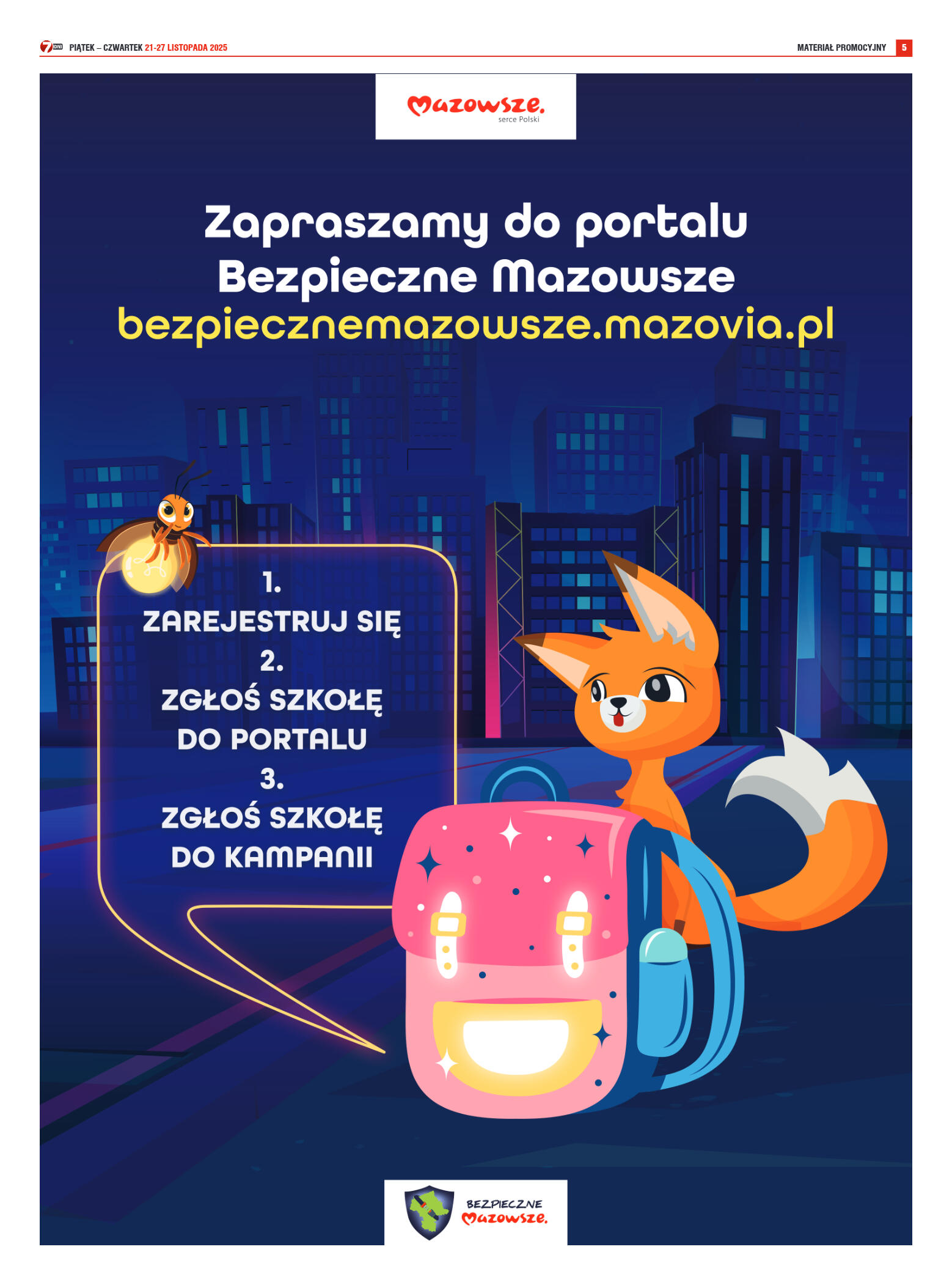 Tygodnik "7 Dni" nr 970 z dn. 21.11. 2025 r. - strona 5