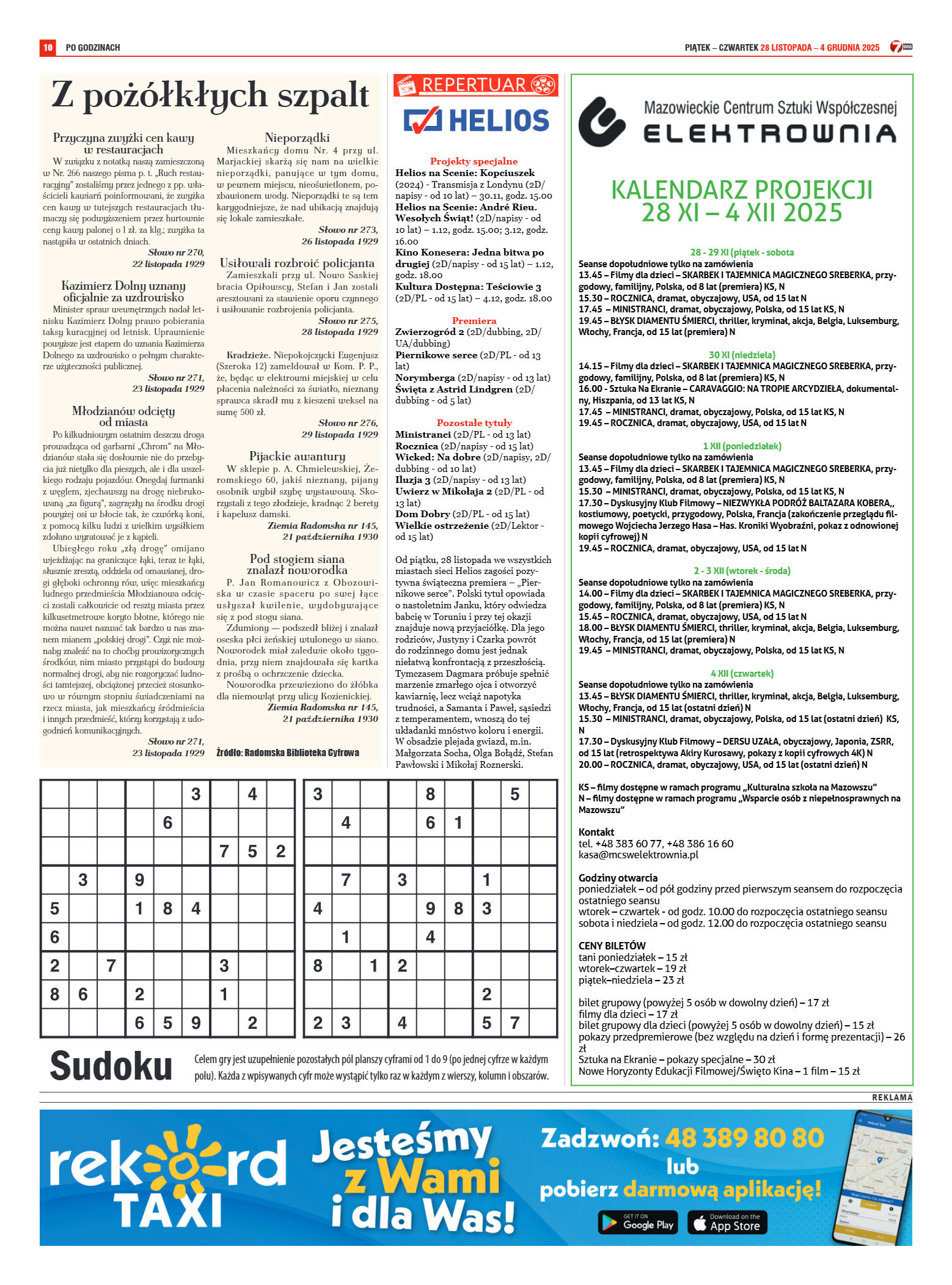 Tygodnik "7 Dni" nr 971 z dn. 28.11.2025 r. - strona 10