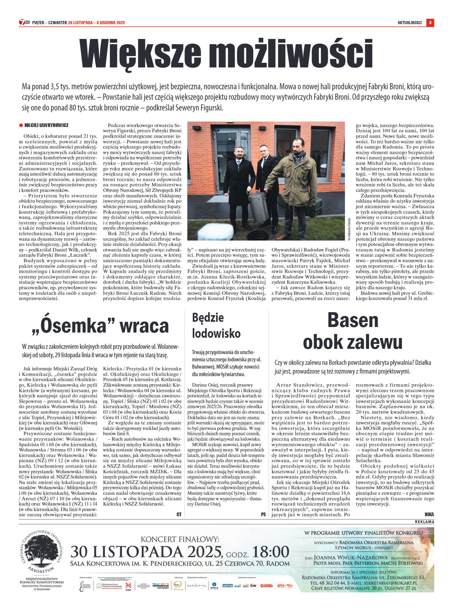 Tygodnik "7 Dni" nr 971 z dn. 28.11.2025 r. - strona 3