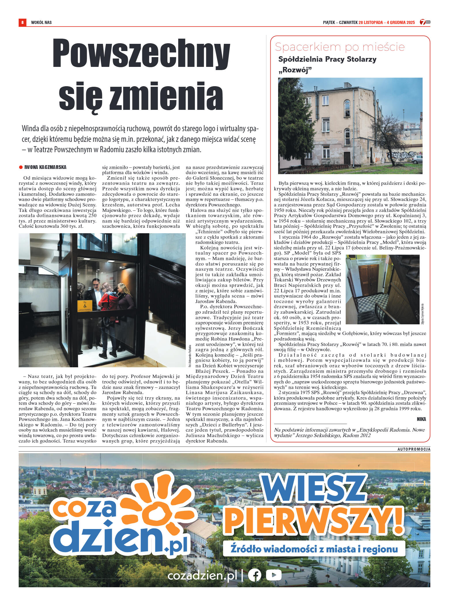 Tygodnik "7 Dni" nr 971 z dn. 28.11.2025 r. - strona 8