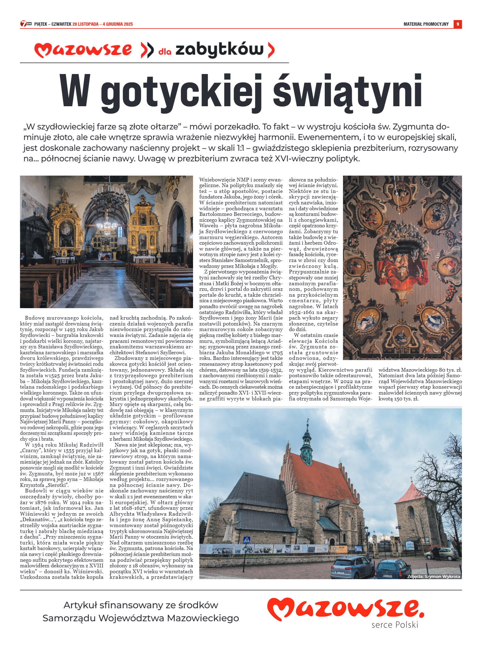 Tygodnik "7 Dni" nr 971 z dn. 28.11.2025 r. - strona 9