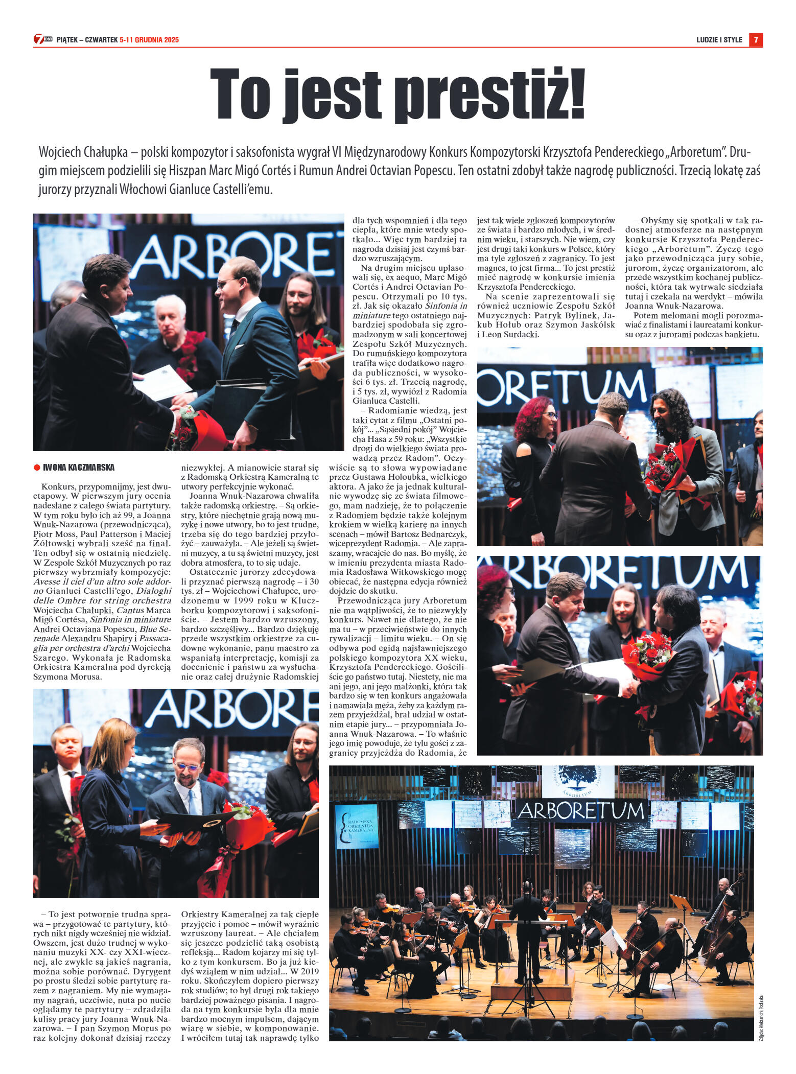 Tygodnik "7 Dni" nr 972 z dn. 5.12.2025 r. - strona 7