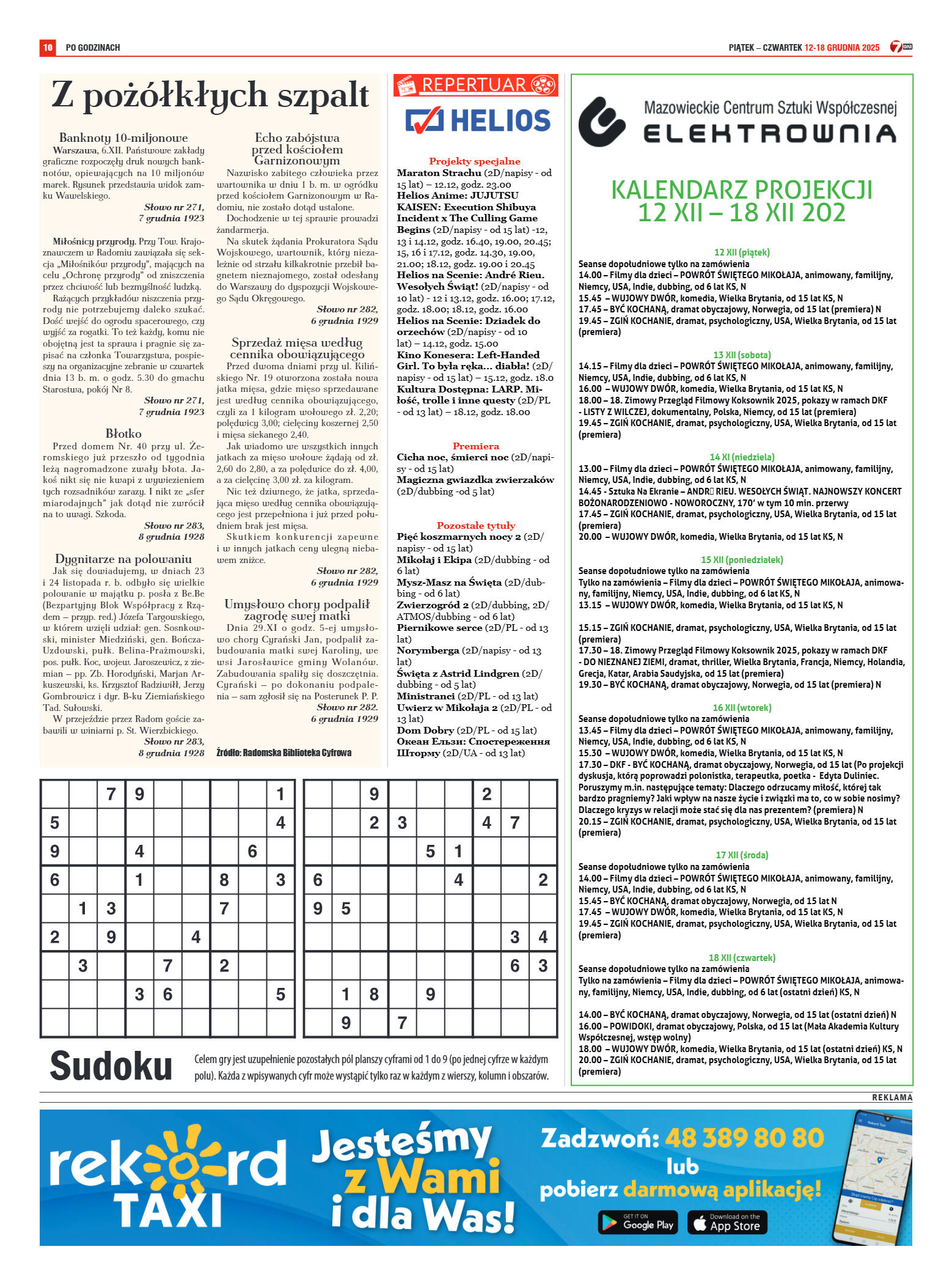 Tygodnik "7 Dni" nr 973 z dn. 12.12.2025 r. - strona 10