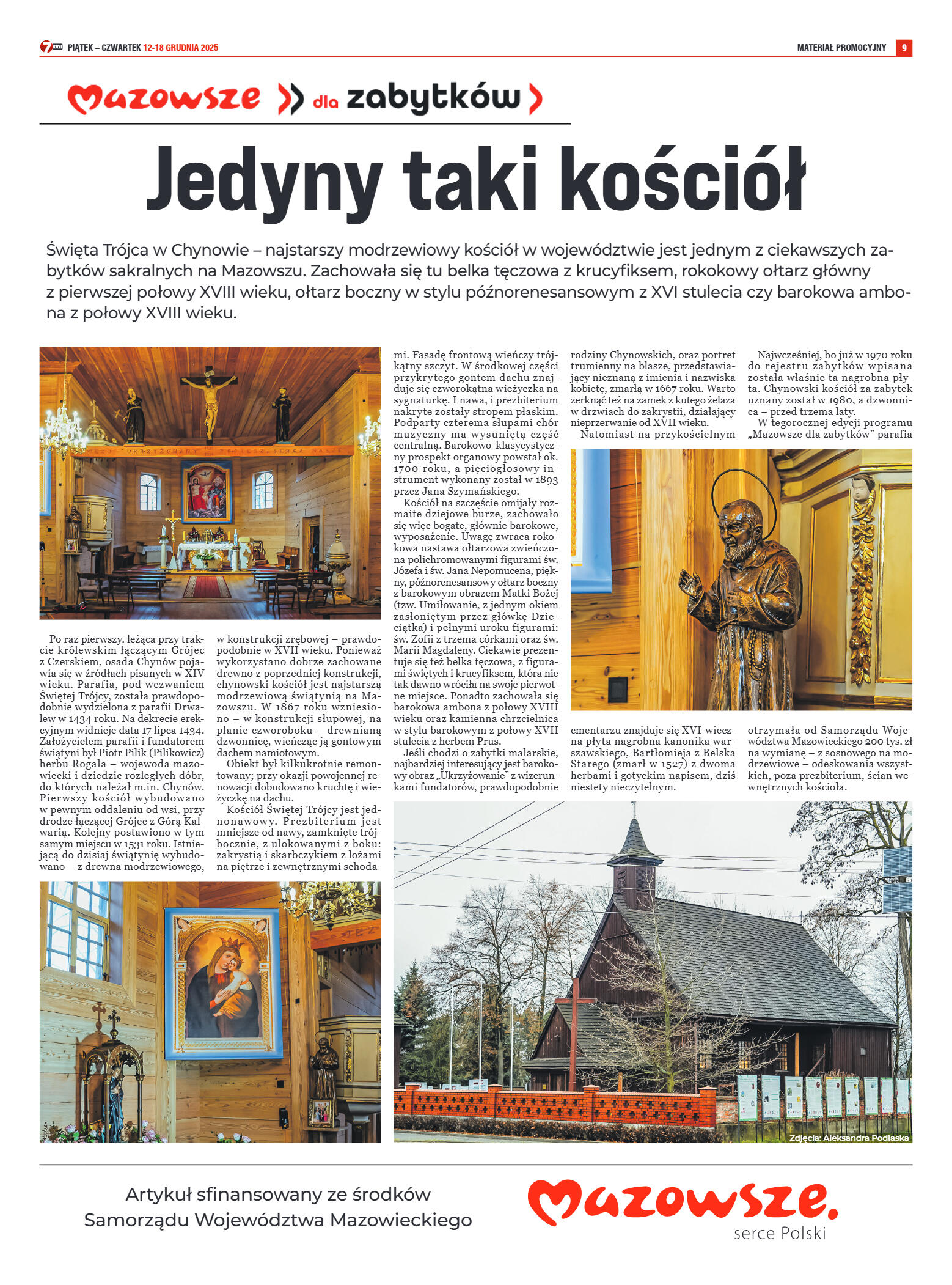 Tygodnik "7 Dni" nr 973 z dn. 12.12.2025 r. - strona 9