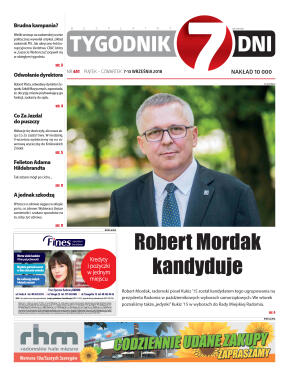 Tygodnik "7 Dni" nr 651 z 07.09.2018 - strona 1