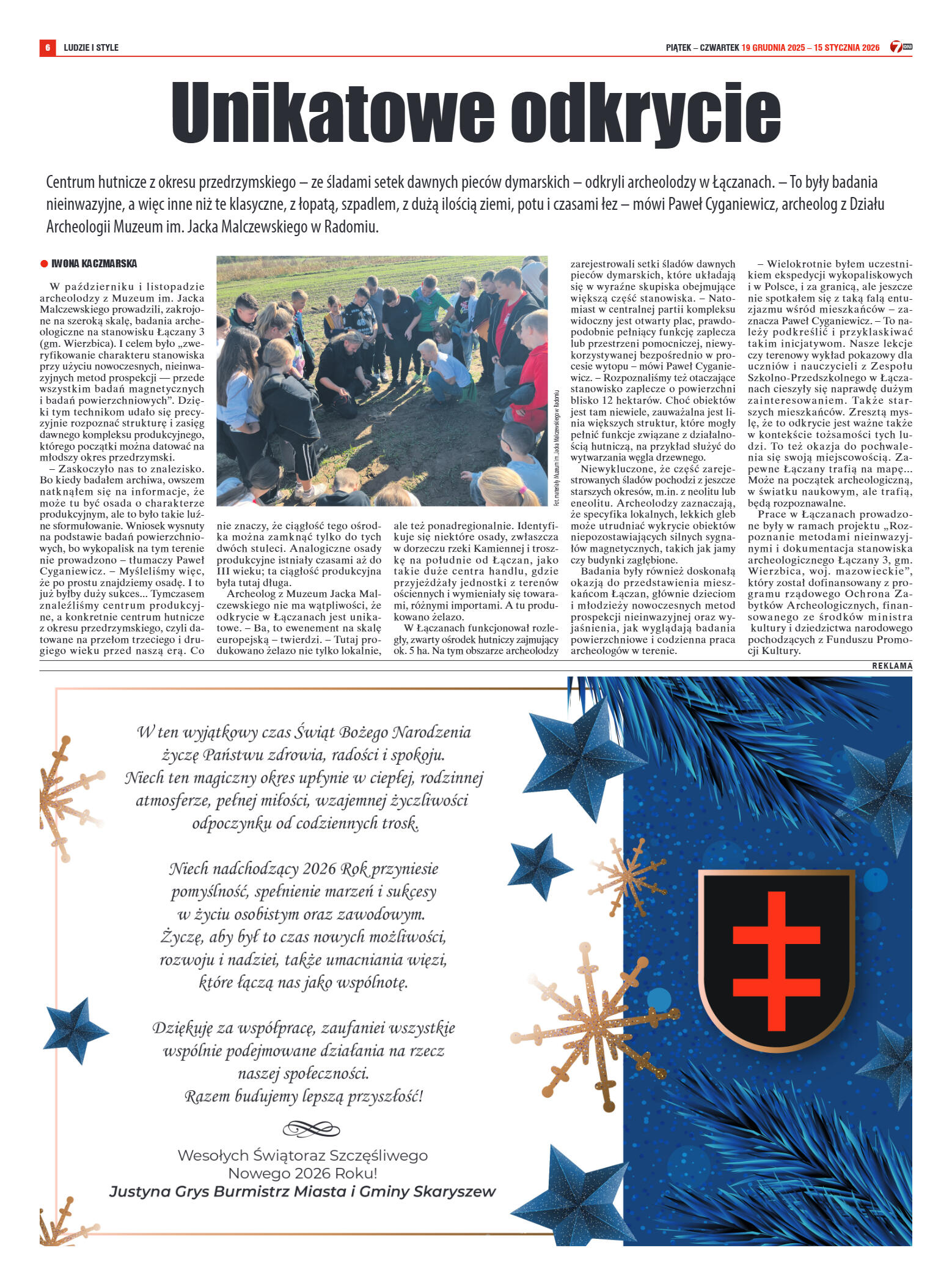 Tygodnik "7 Dni" nr 974 z dn. 19.12.2025 r. - strona 6