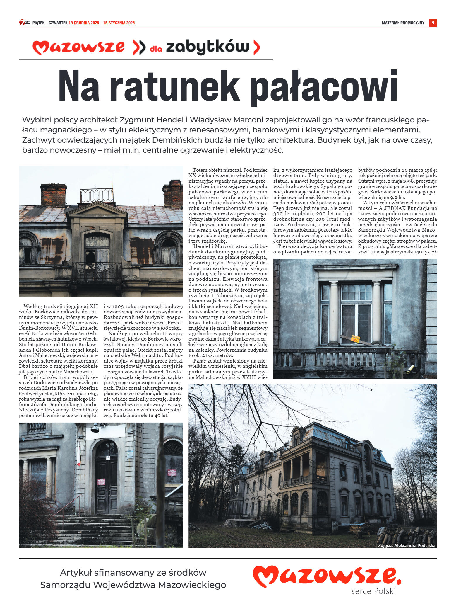 Tygodnik "7 Dni" nr 974 z dn. 19.12.2025 r. - strona 9