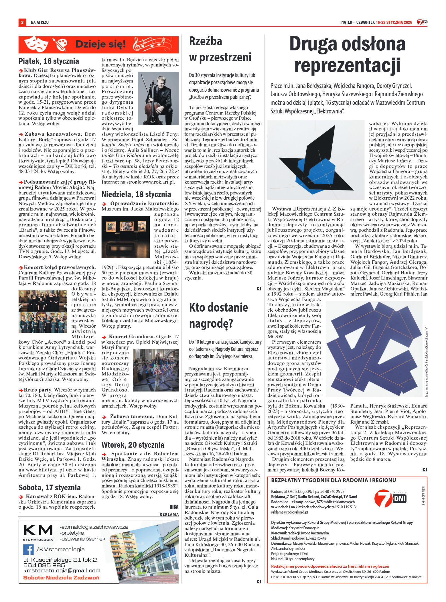 Tygodnik "7 Dni" nr 975 z dn. 16.01. 2026 r. - strona 2