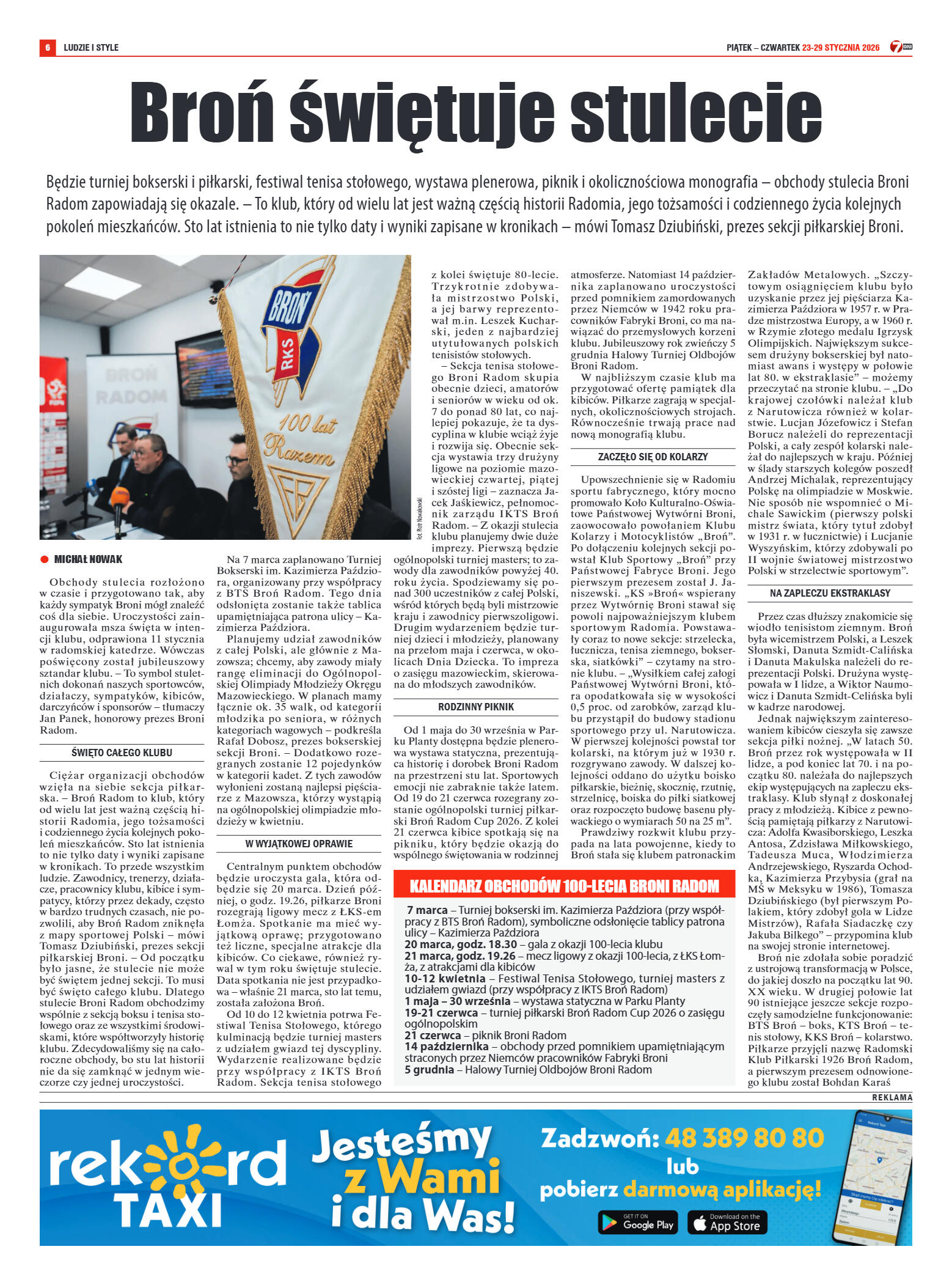 Tygodnik "7 Dni" nr 976 z dn. 23.01. 2026 r. - strona 6