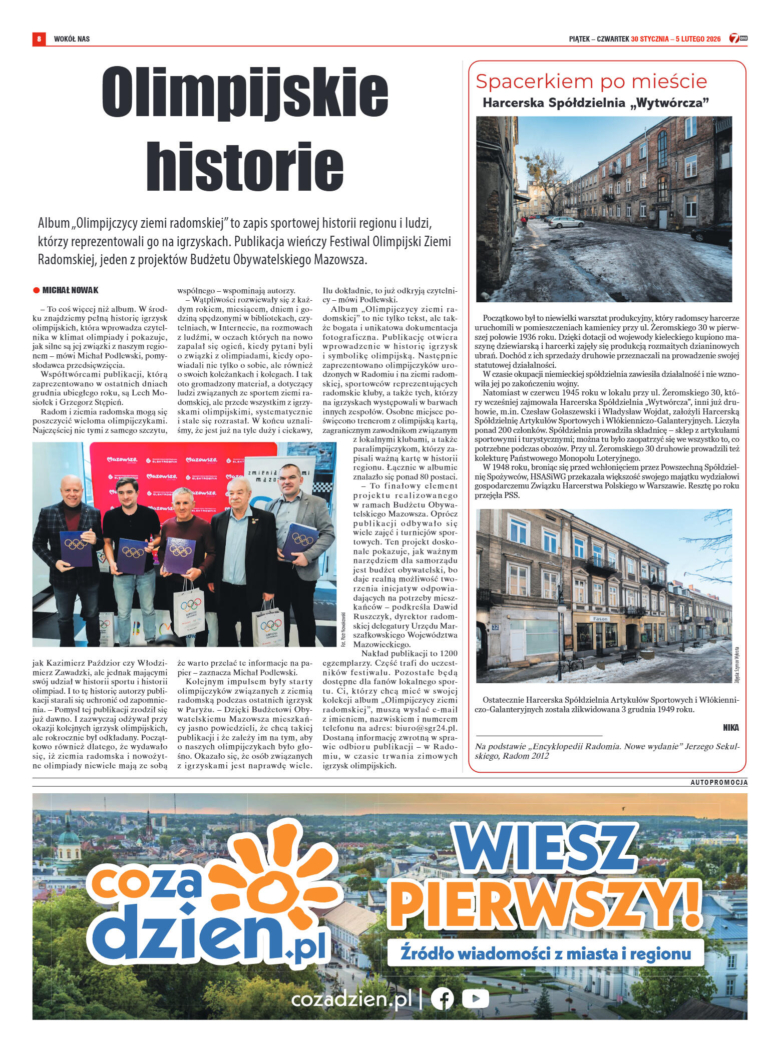 Tygodnik "7 Dni" nr 977 z dn. 30.01. 2026 r. - strona 8