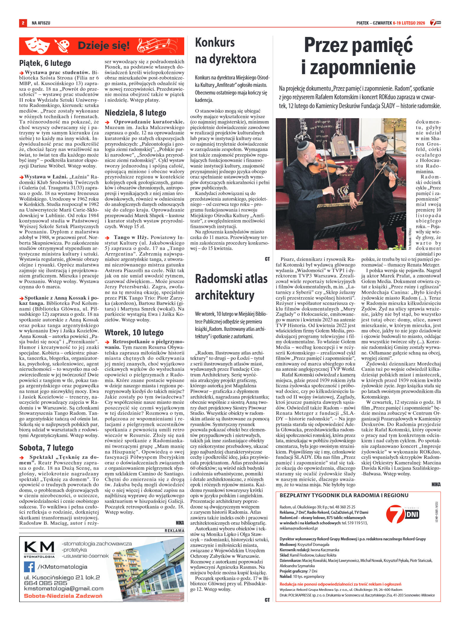 Tygodnik "7 Dni" nr 978 z dn. 6.02. 2026 r. - strona 2