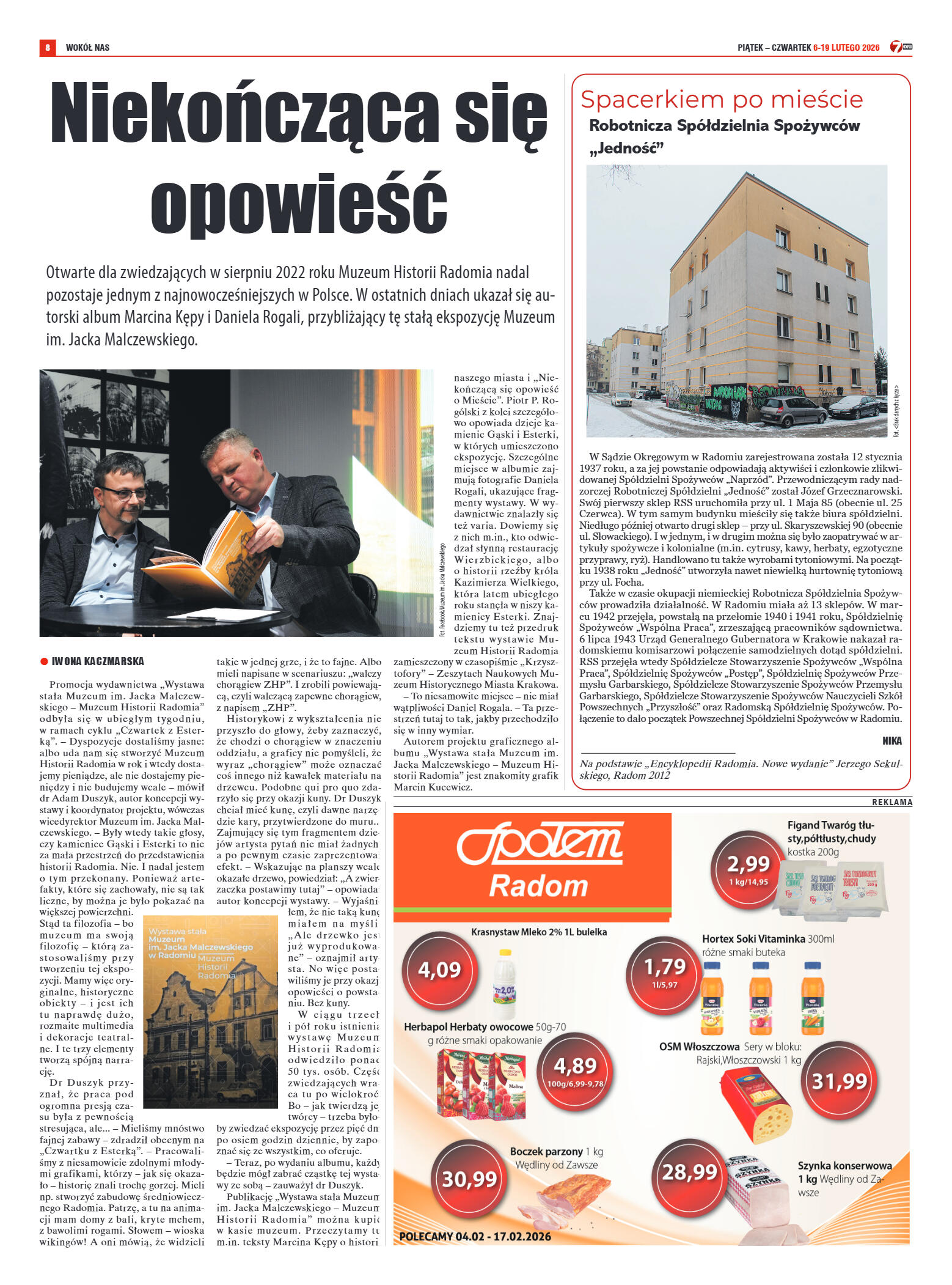 Tygodnik "7 Dni" nr 978 z dn. 6.02. 2026 r. - strona 8