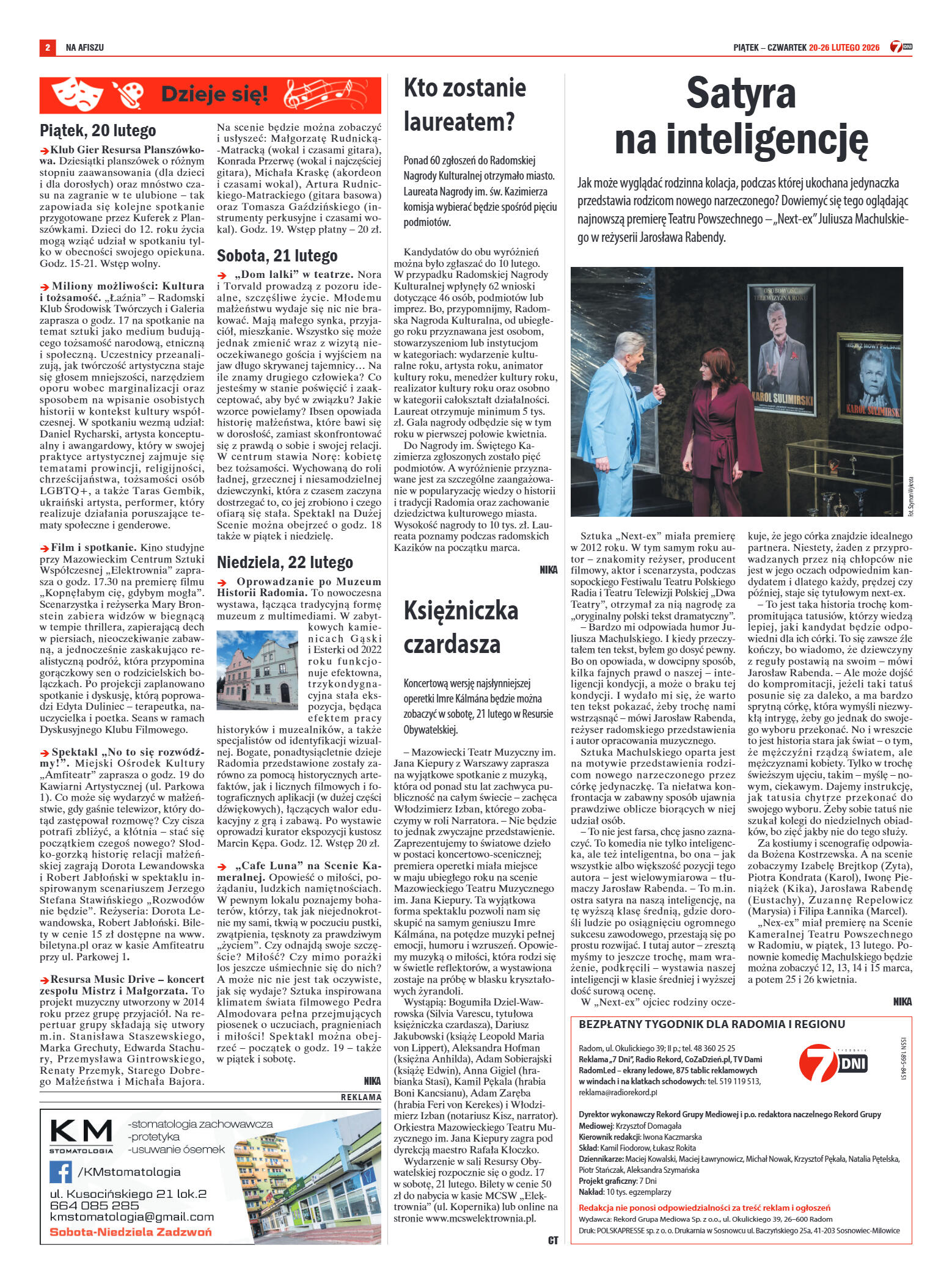 Tygodnik "7 Dni" nr 979 z dn. 20.02. 2026 r. - strona 2