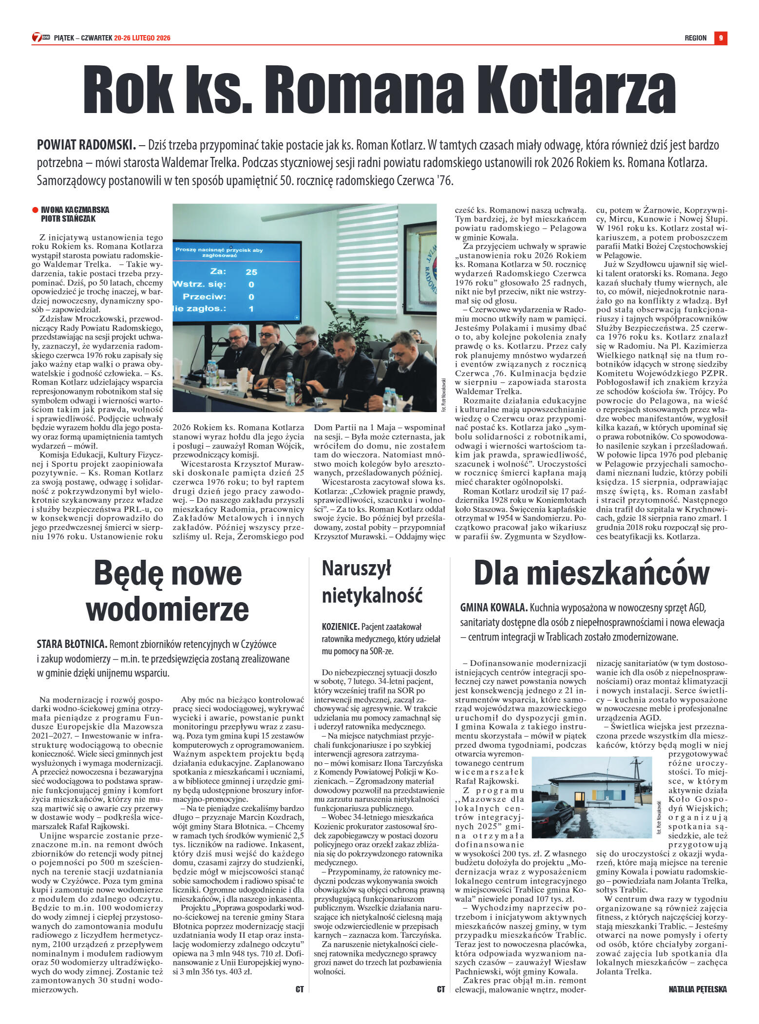 Tygodnik "7 Dni" nr 979 z dn. 20.02. 2026 r. - strona 9