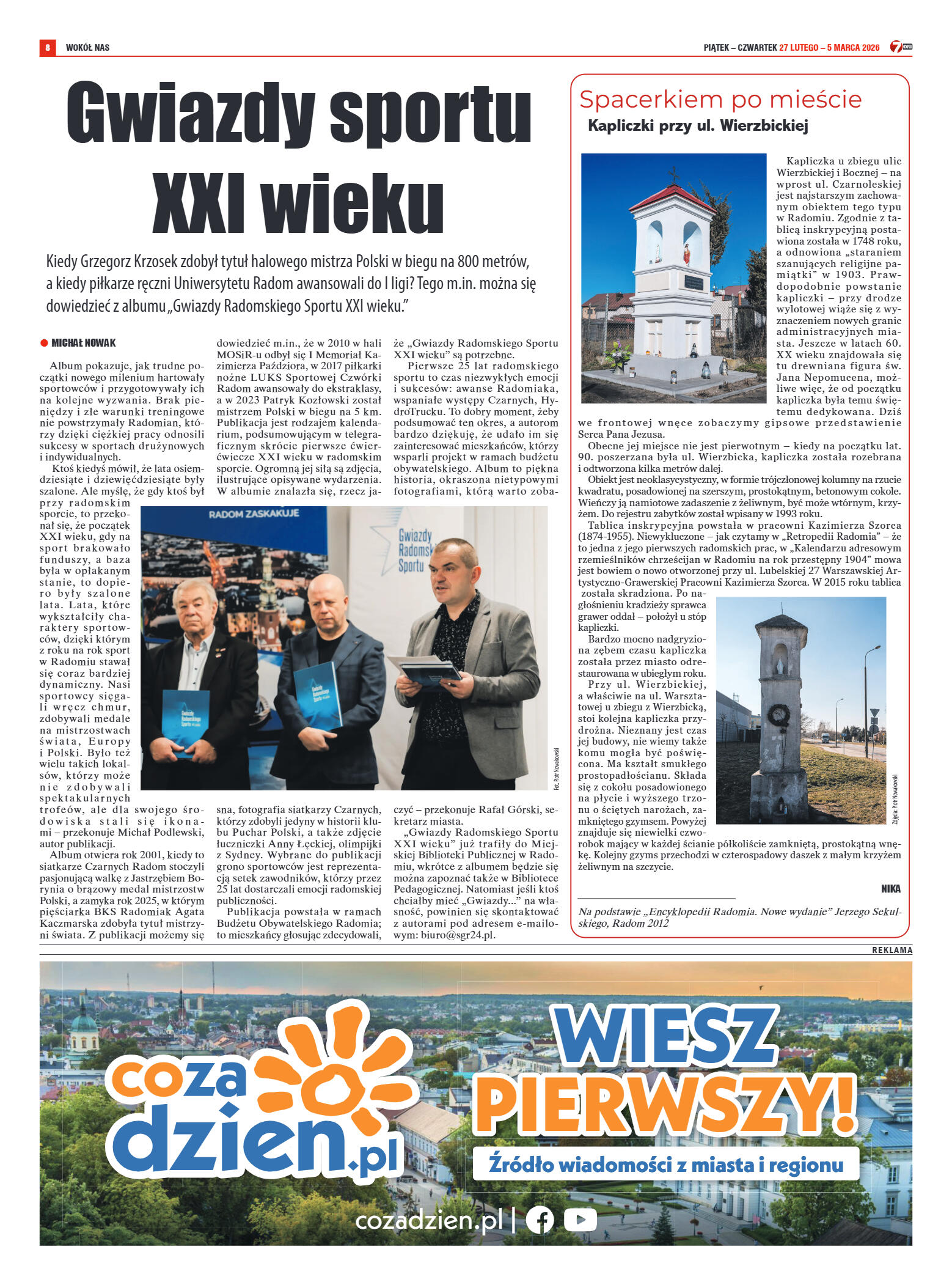 Tygodnik "7 Dni" nr 980 z dn. 27.02. 2026 r. - strona 8