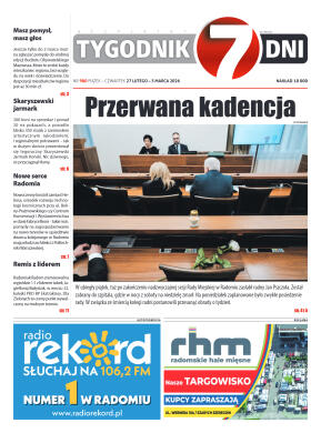Tygodnik "7 Dni" nr 980 z dn. 27.02. 2026 r. - strona 1