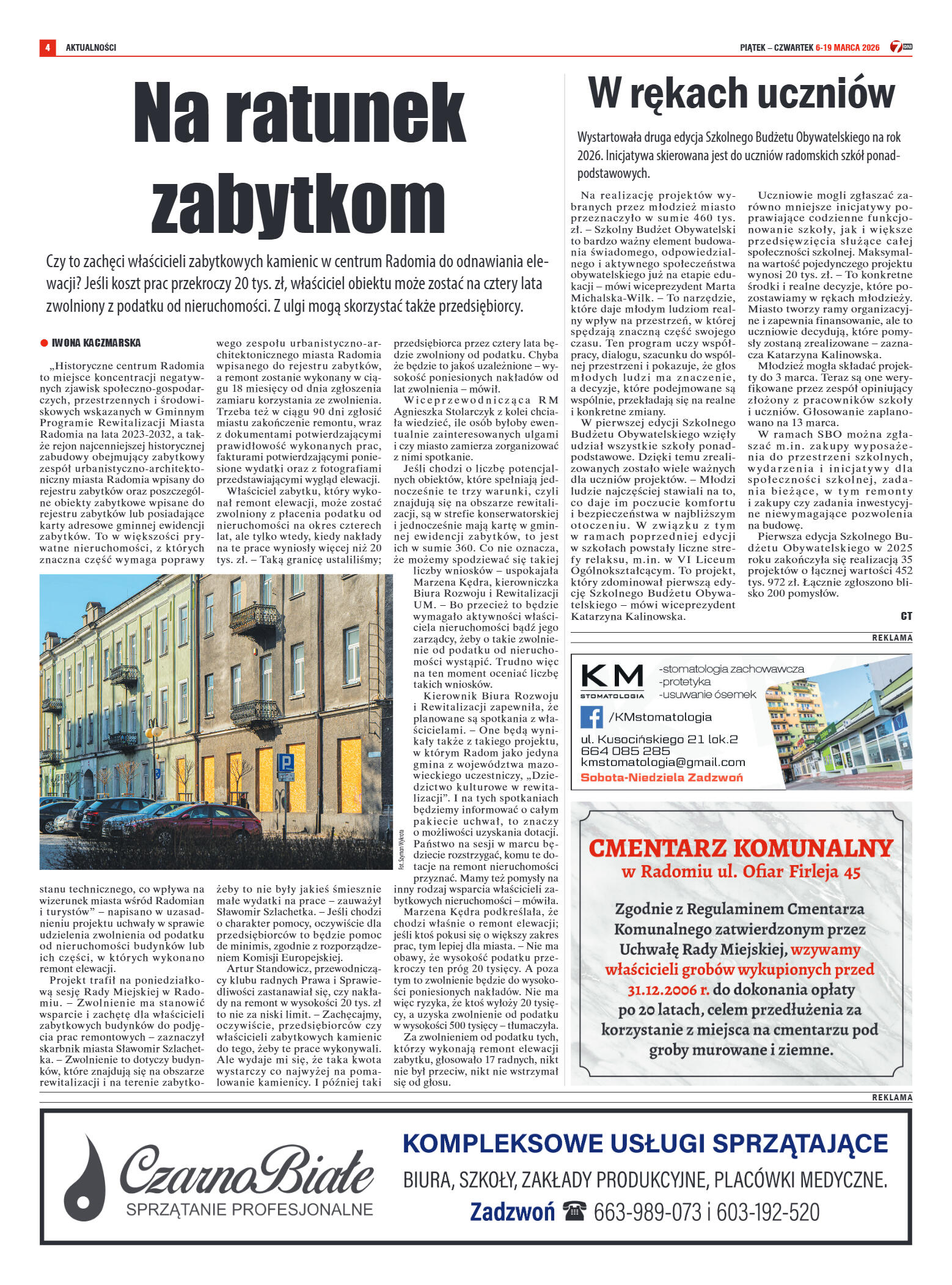 Tygodnik "7 Dni" nr 981 z dn. 6.03. 2026 r. - strona 4