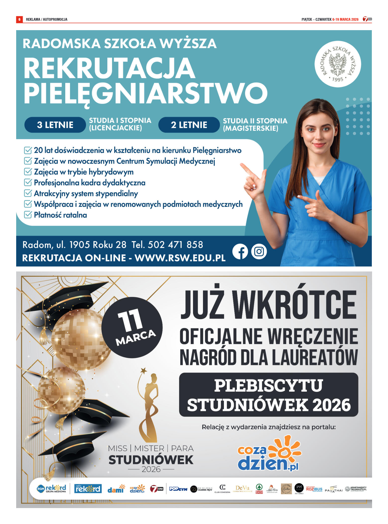 Tygodnik "7 Dni" nr 981 z dn. 6.03. 2026 r. - strona 6