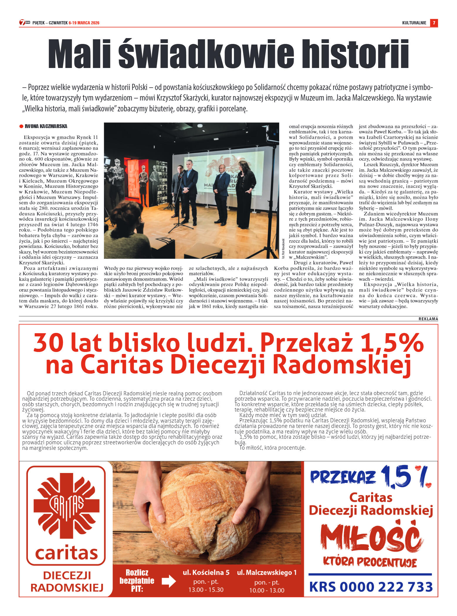 Tygodnik "7 Dni" nr 981 z dn. 6.03. 2026 r. - strona 7