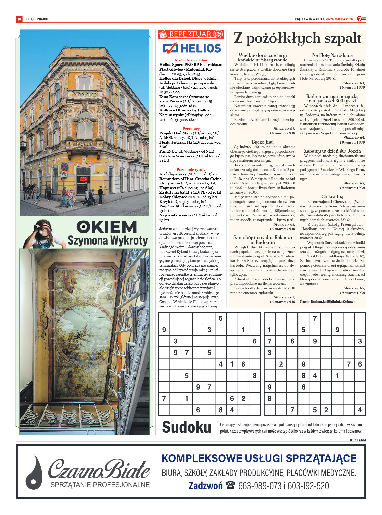 Tygodnik "7 Dni" nr 982 z dn. 20.03. 2026 r. - strona 10